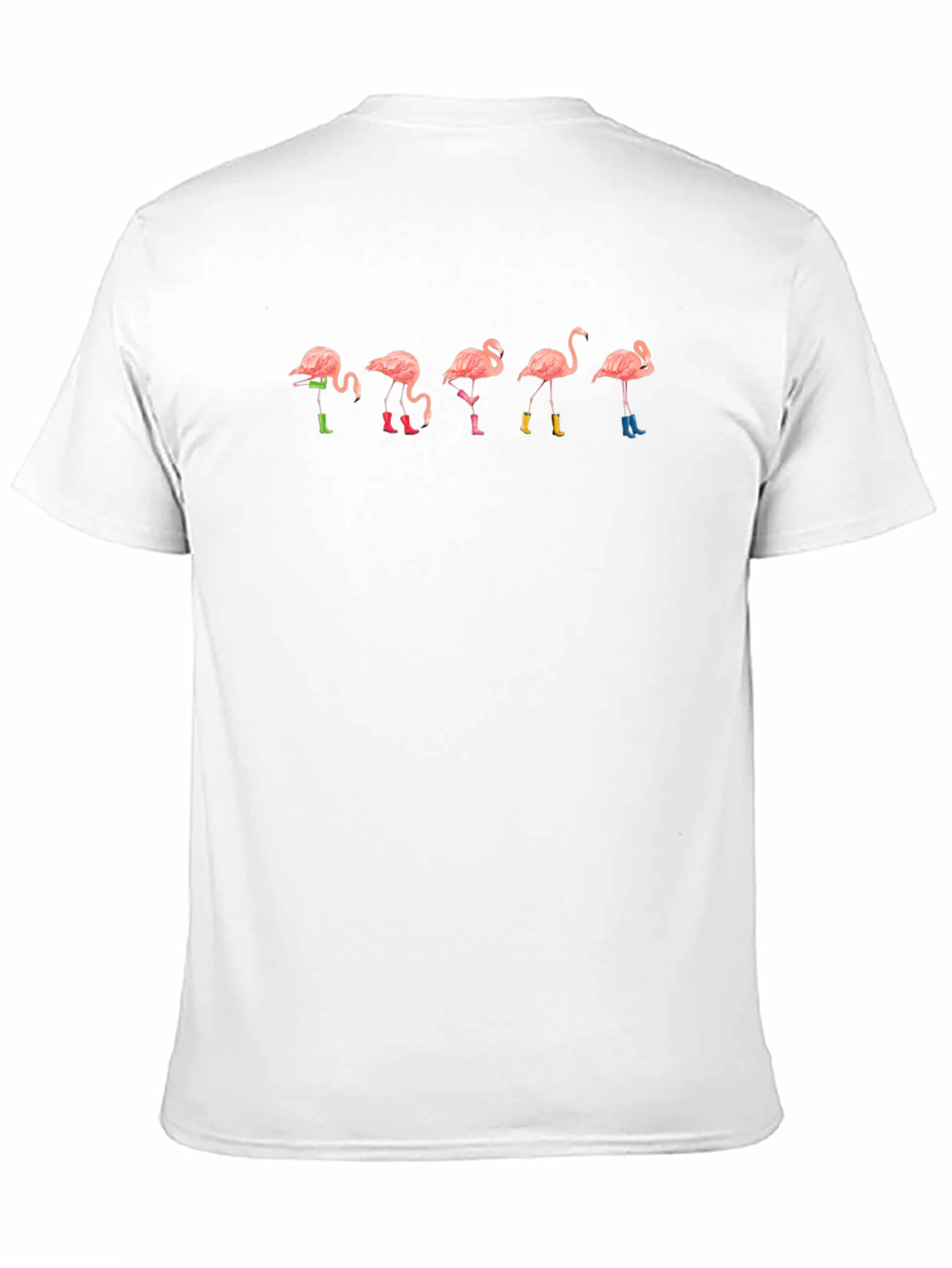 Flamingo Boots Graphic Tee - Quirky Style - 11