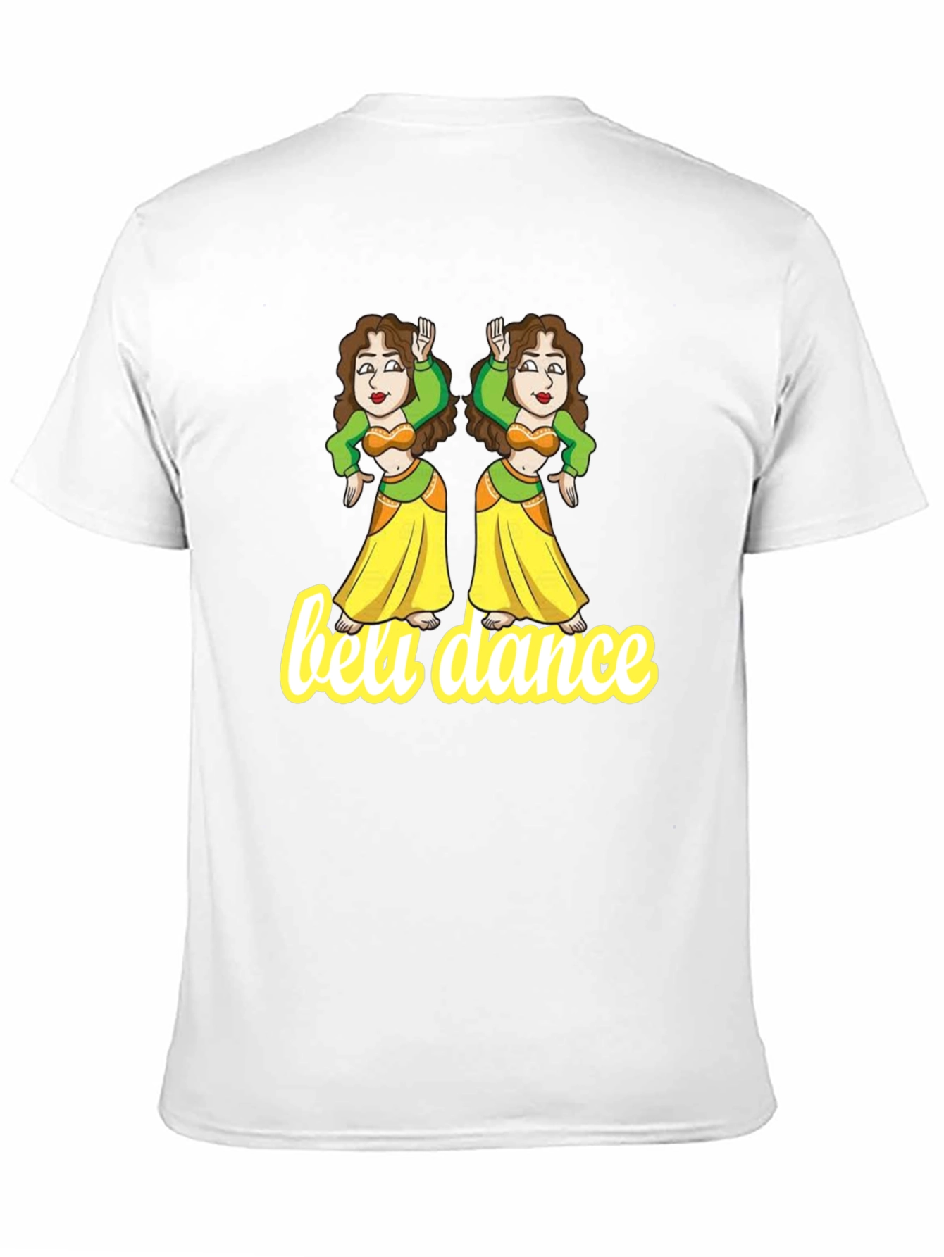 Black Belly Dance Graphic Tee - Unique Design view 11