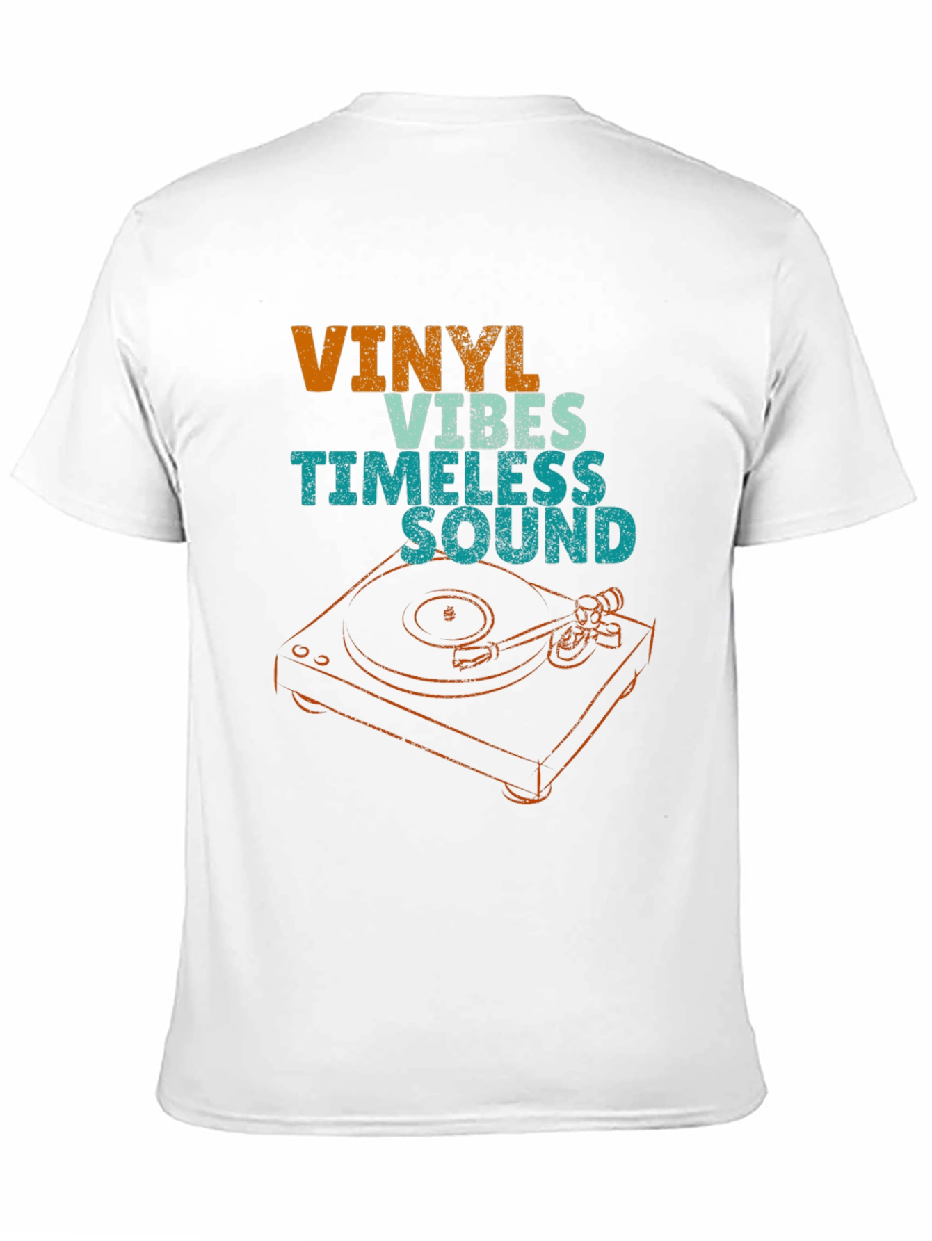 Black Vinyl Vibes Timeless Sound T-Shirt view 11