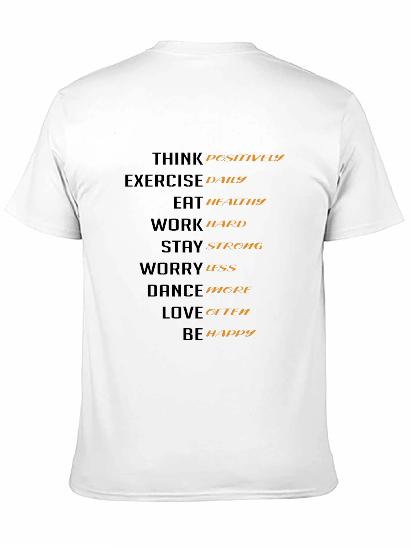 Black Inspirational Quote T-Shirt view 11
