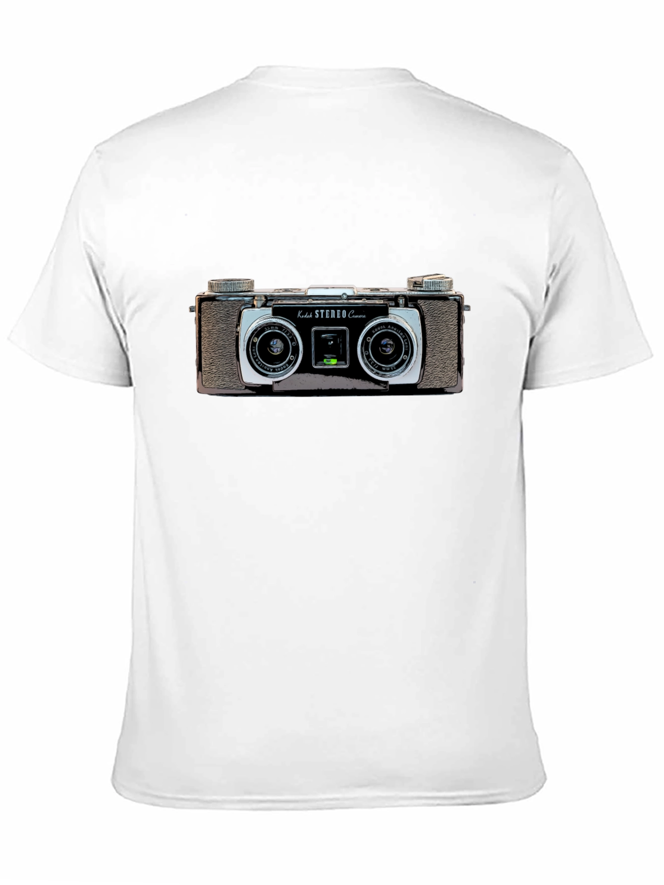 Black Vintage Camera Graphic T-Shirt - Retro Style view 11