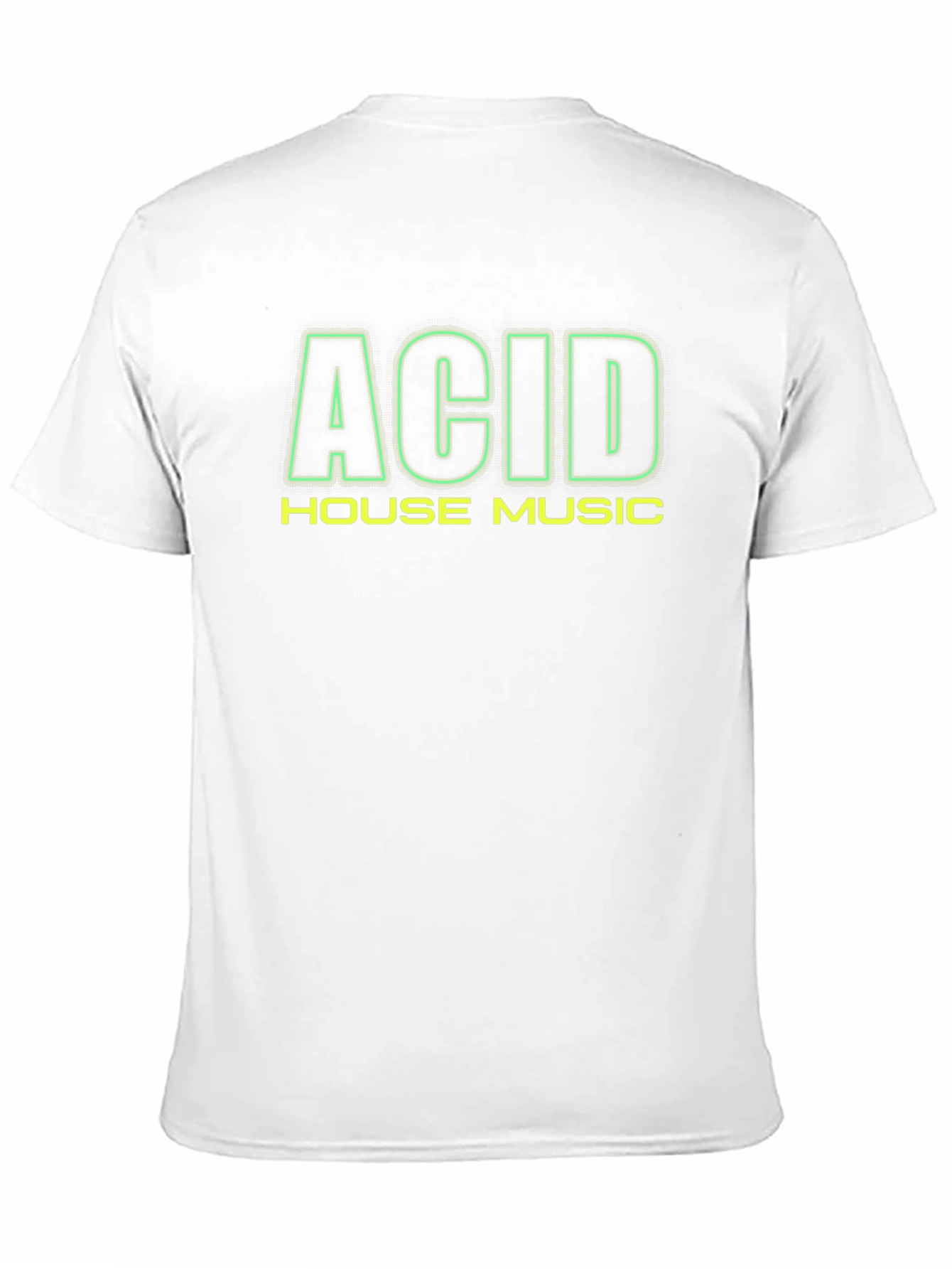 Black Acid House Music Black T-Shirt view 11
