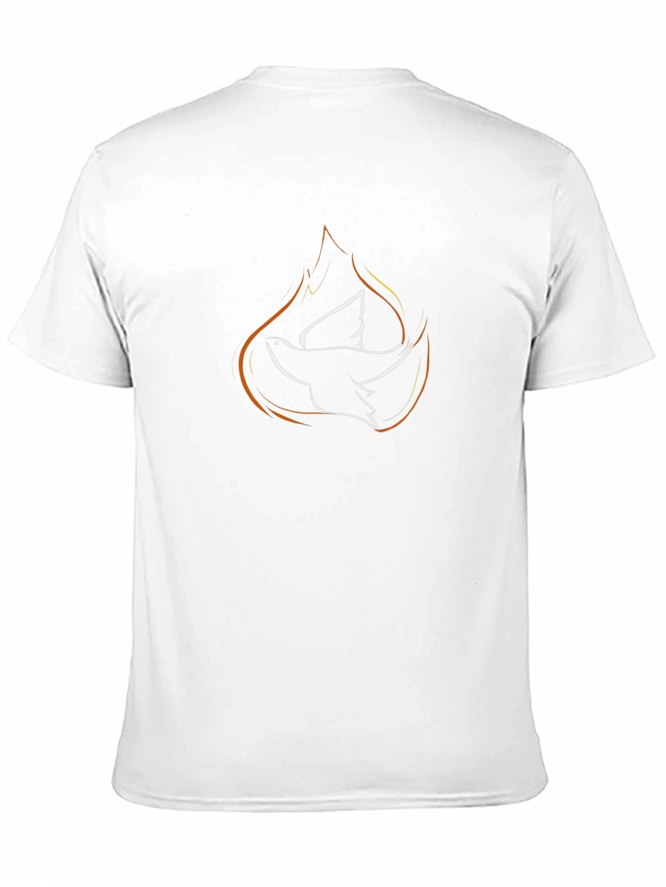 Black Dove Fire Graphic T-Shirt view 11
