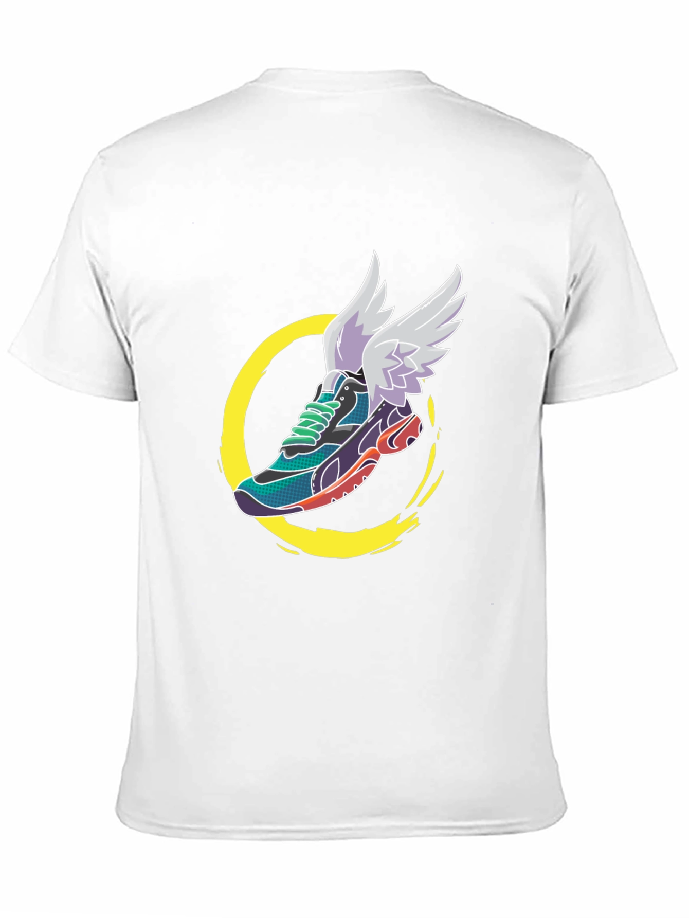 Winged Shoe Graphic T-Shirt - 11