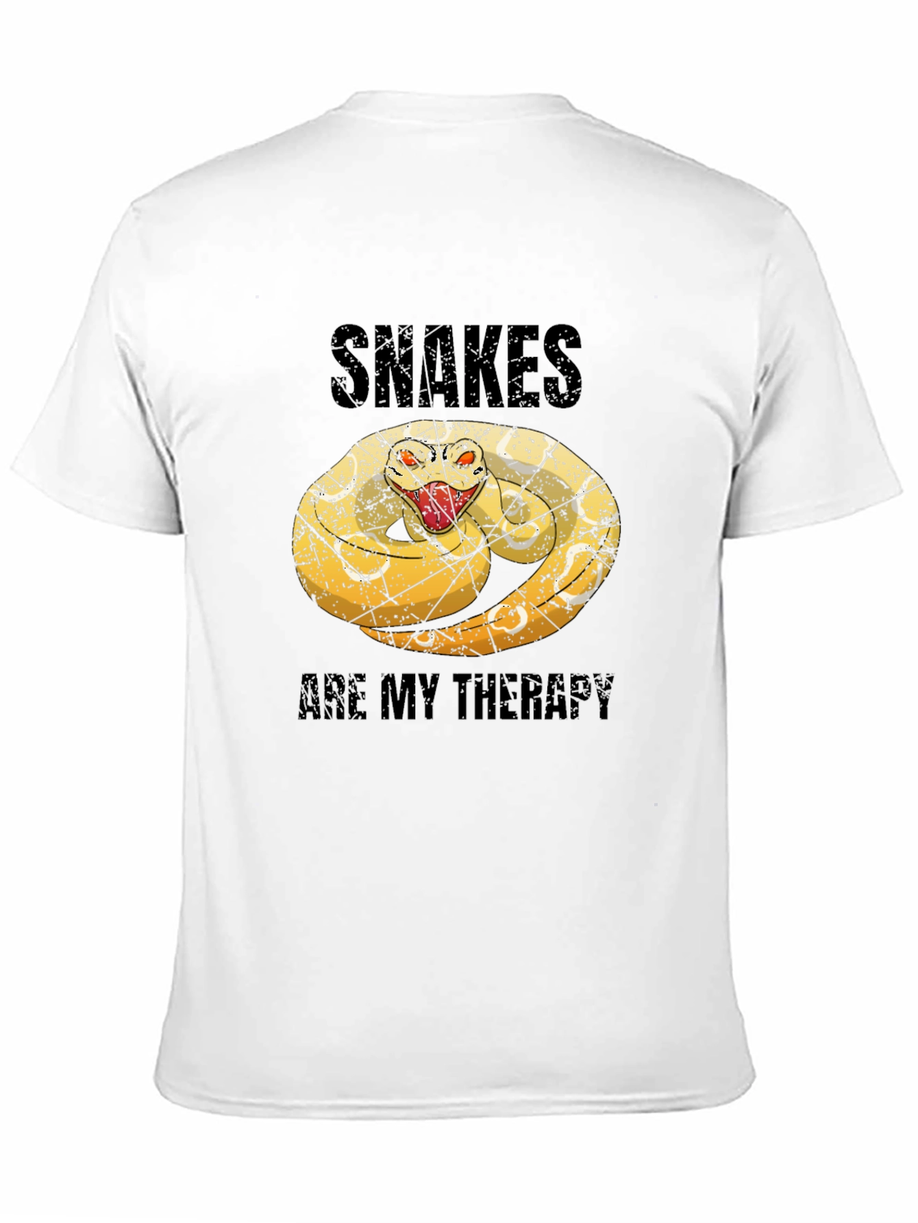 Black Snakes Are My Therapy Graphic Tee view 11
