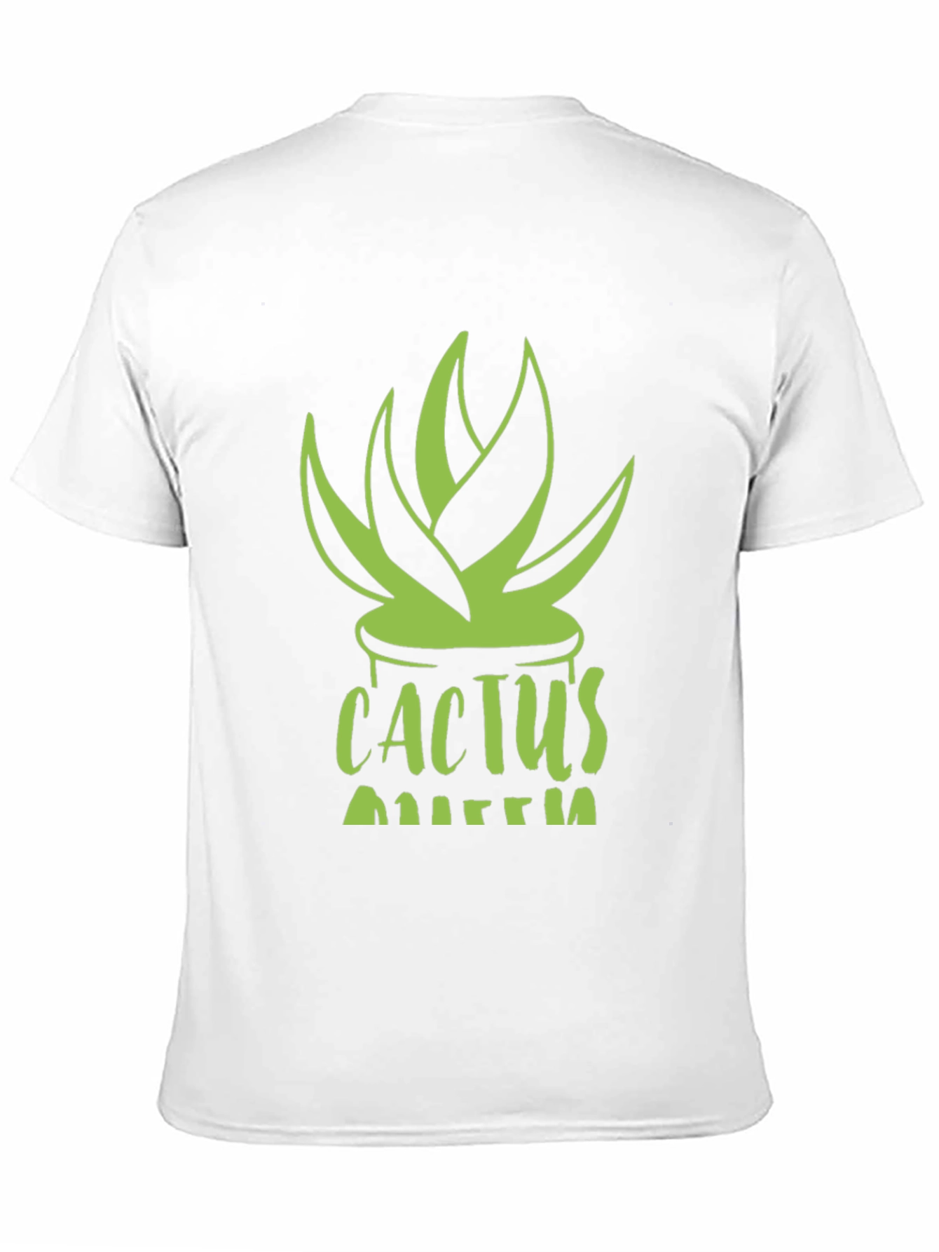 Black Cactus Queen Black T-Shirt - Stylish Plant Lover Tee view 11
