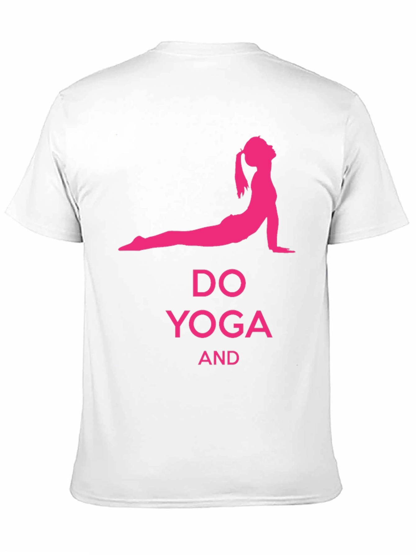 Black Yoga Pose Graphic T-Shirt view 11