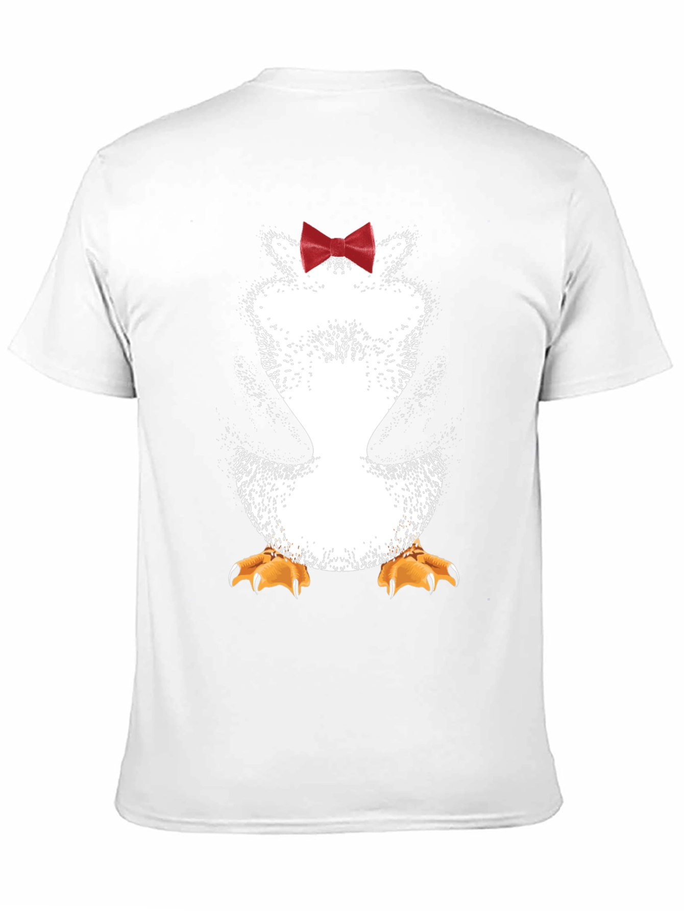 Black Penguin Bowtie Graphic Tee - Men's Novelty T-Shirt view 11