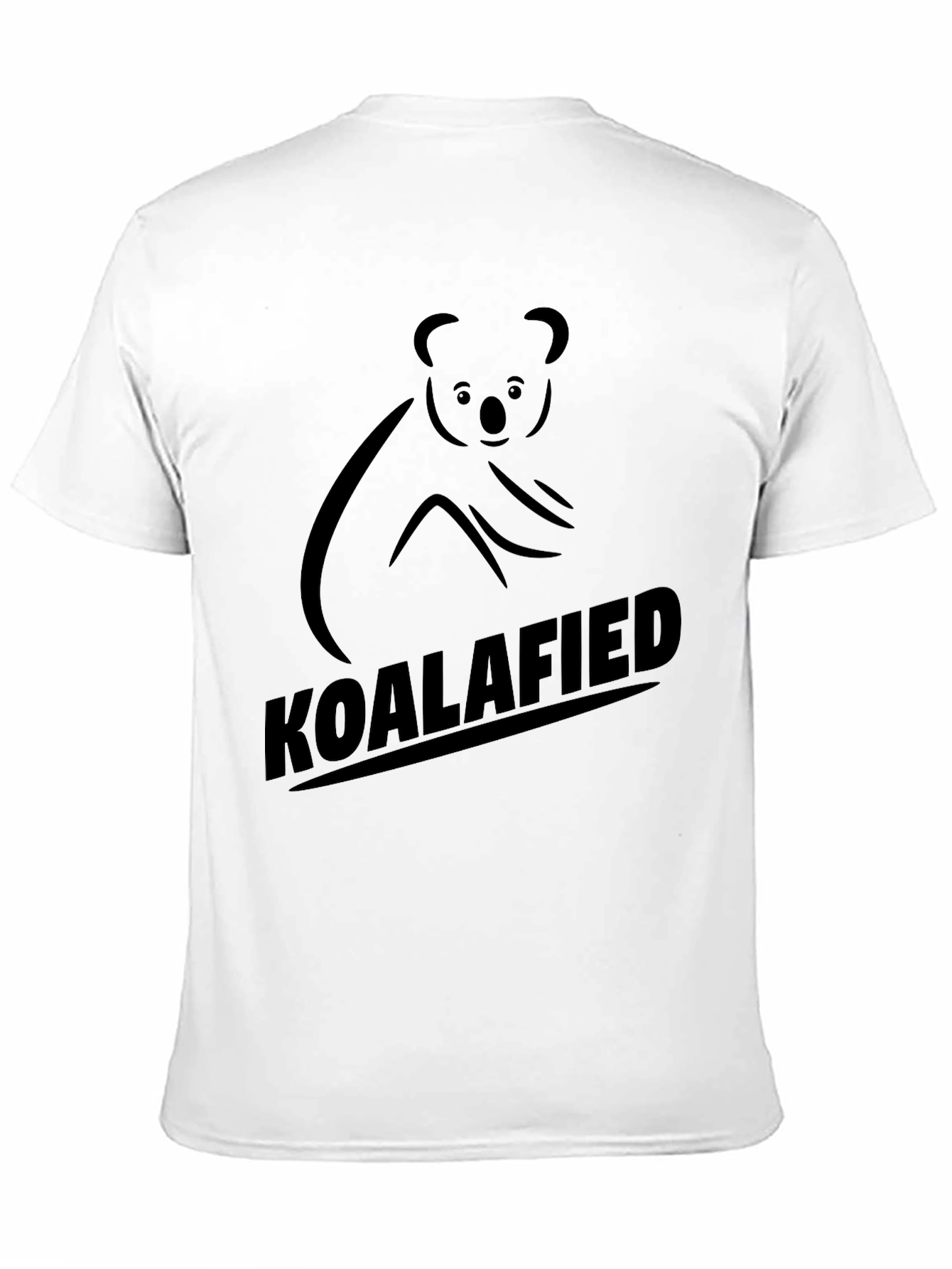 Black Koalafied Graphic Tee - Black view 11