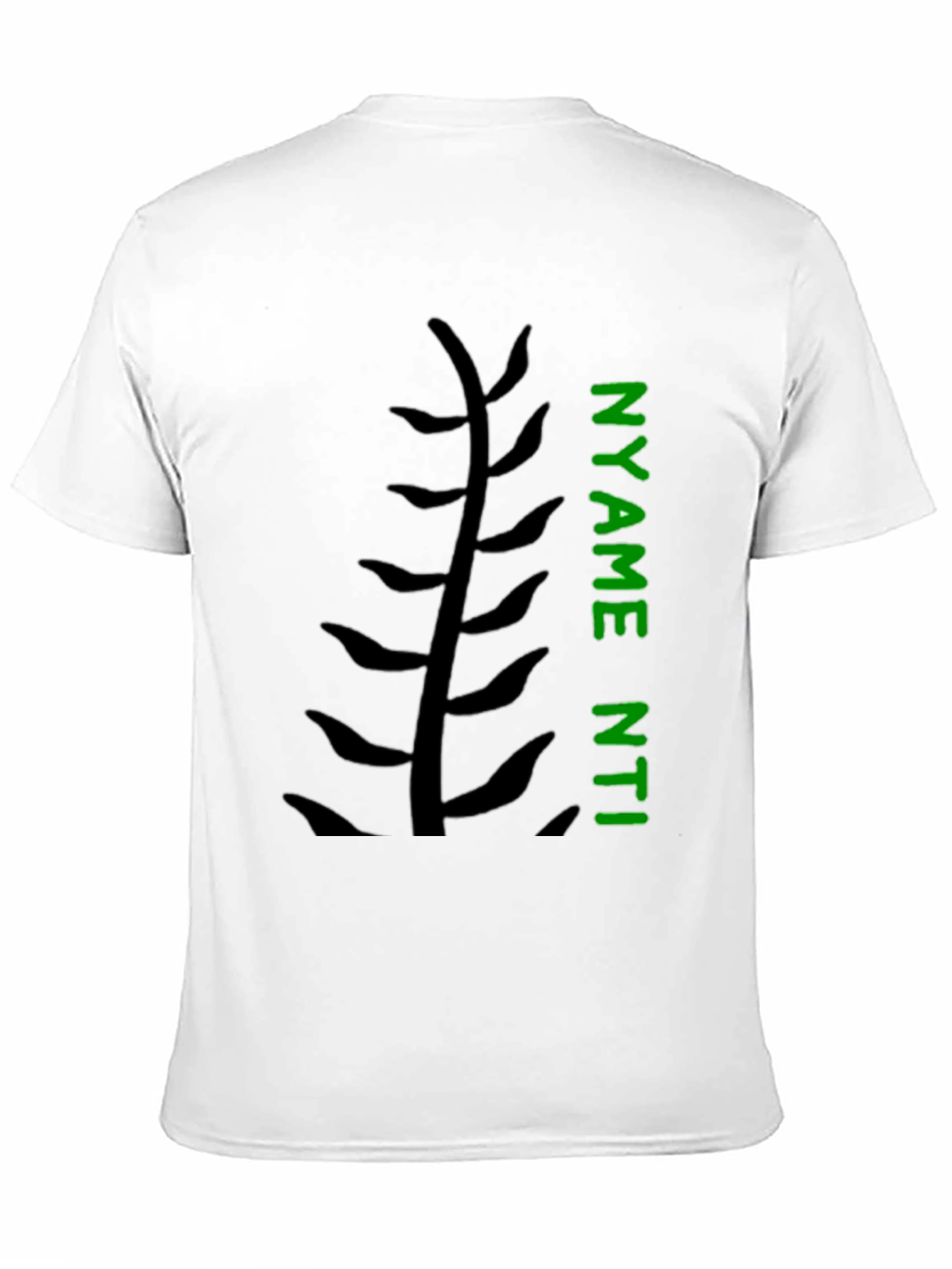 Black Nyame Nti Graphic Tee - Black Casual Shirt view 11