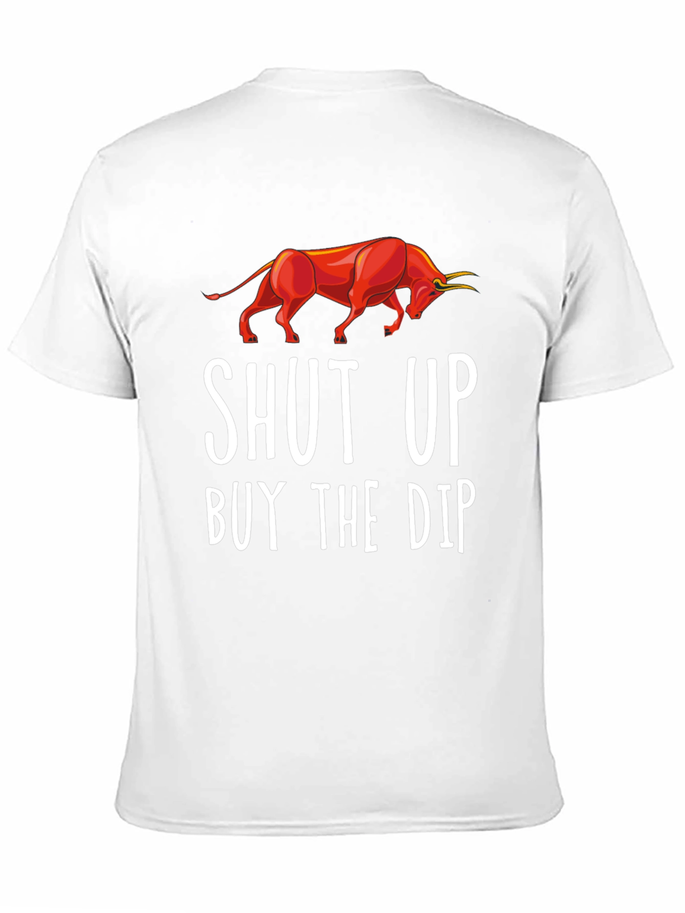 Black Shut Up Buy The Dip Graphic Tee view 11