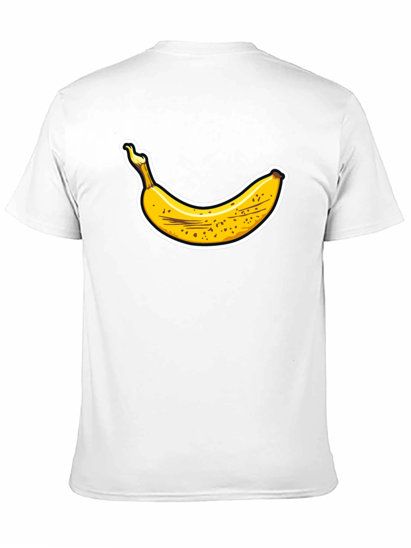 Black Banana Graphic Tee - Black Cotton T-Shirt view 11