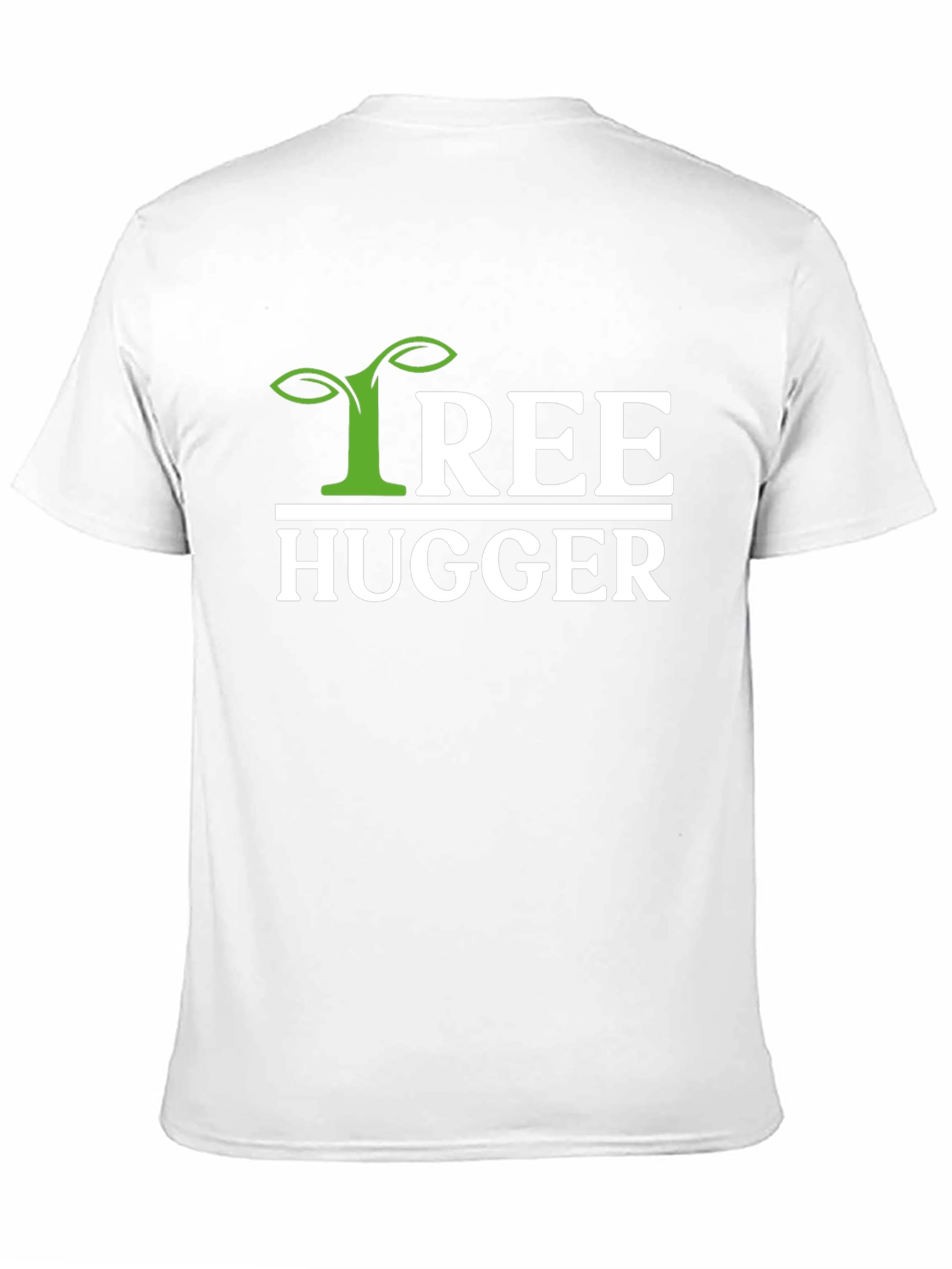 Black Tree Hugger Graphic Tee - Eco-Friendly Design view 11