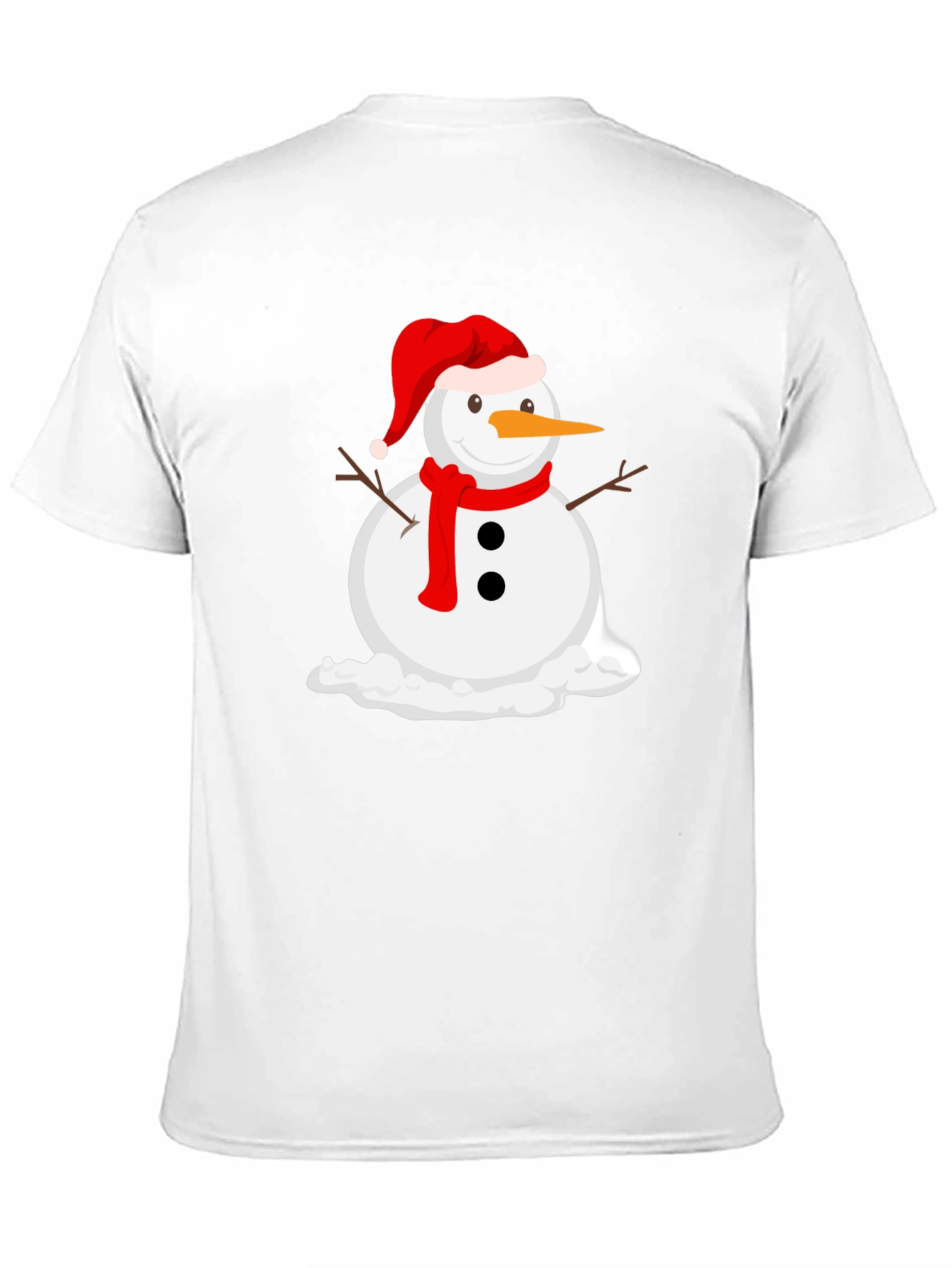 Black Melting Snowman Graphic Tee - Holiday Cheer view 11