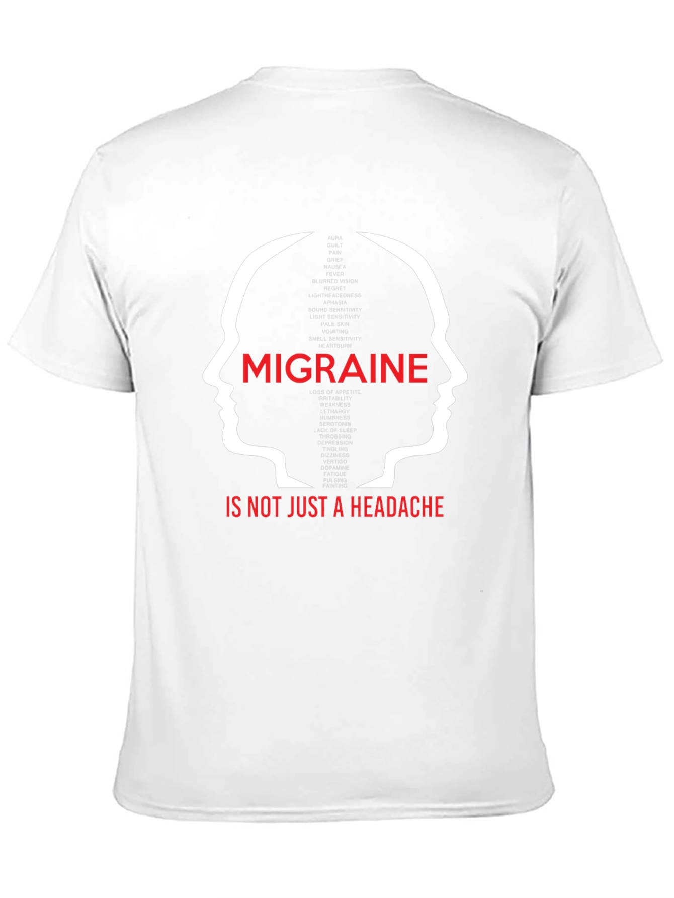 Black Migraine Awareness T-Shirt: More Than Just a Headache view 11