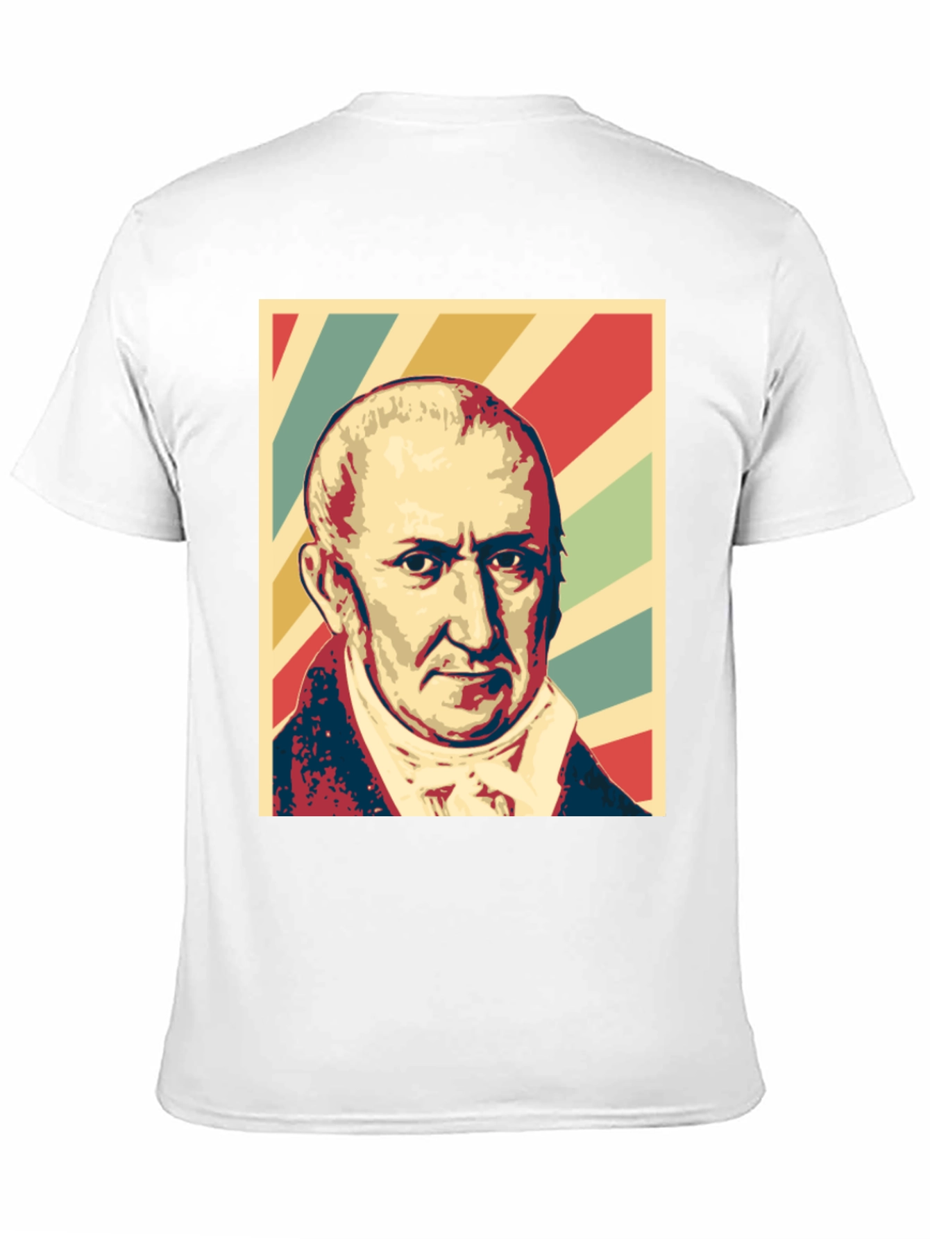 Historical Figure Portrait Graphic T-Shirt - 11