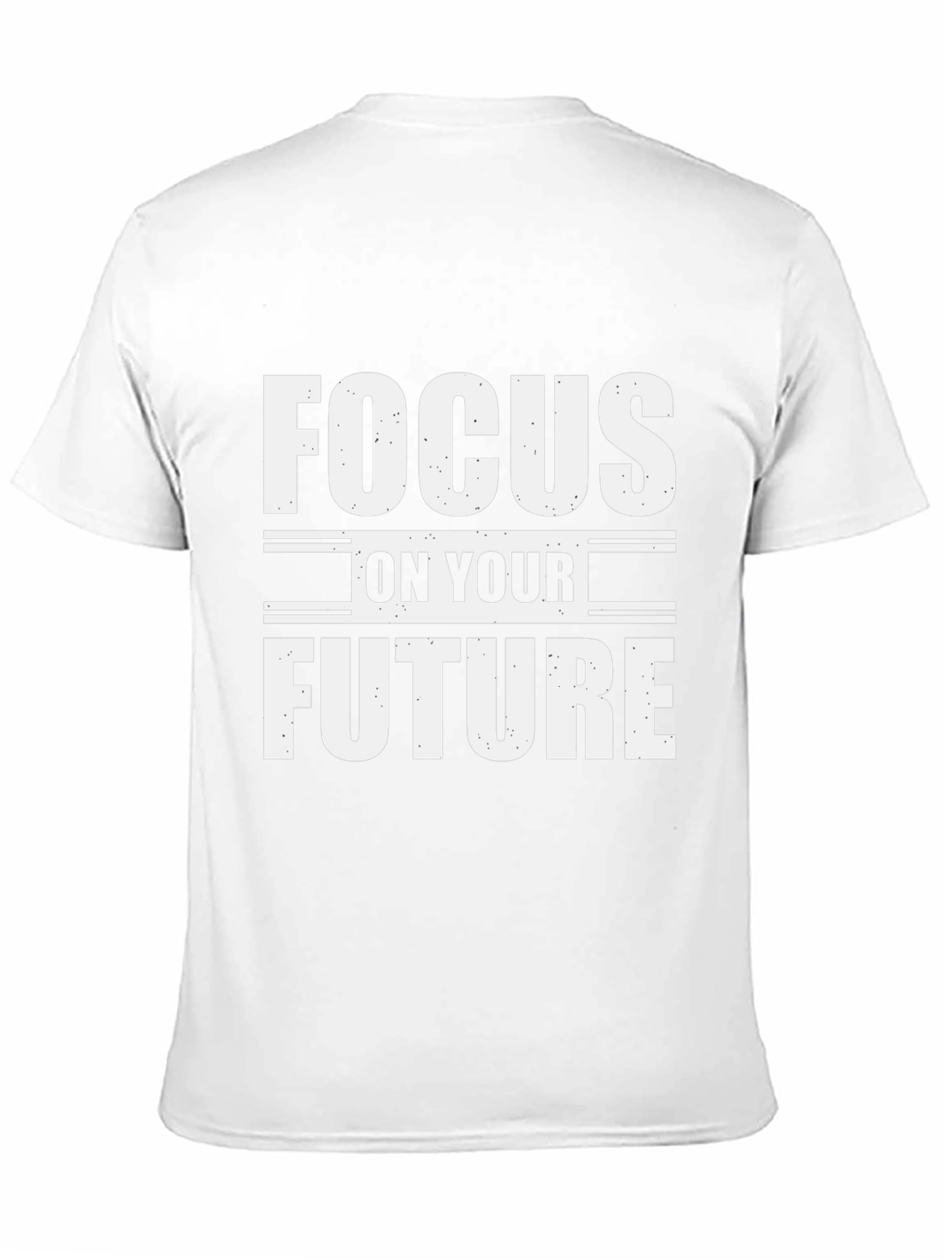 Black Focus on Your Future Graphic Tee - Black view 11