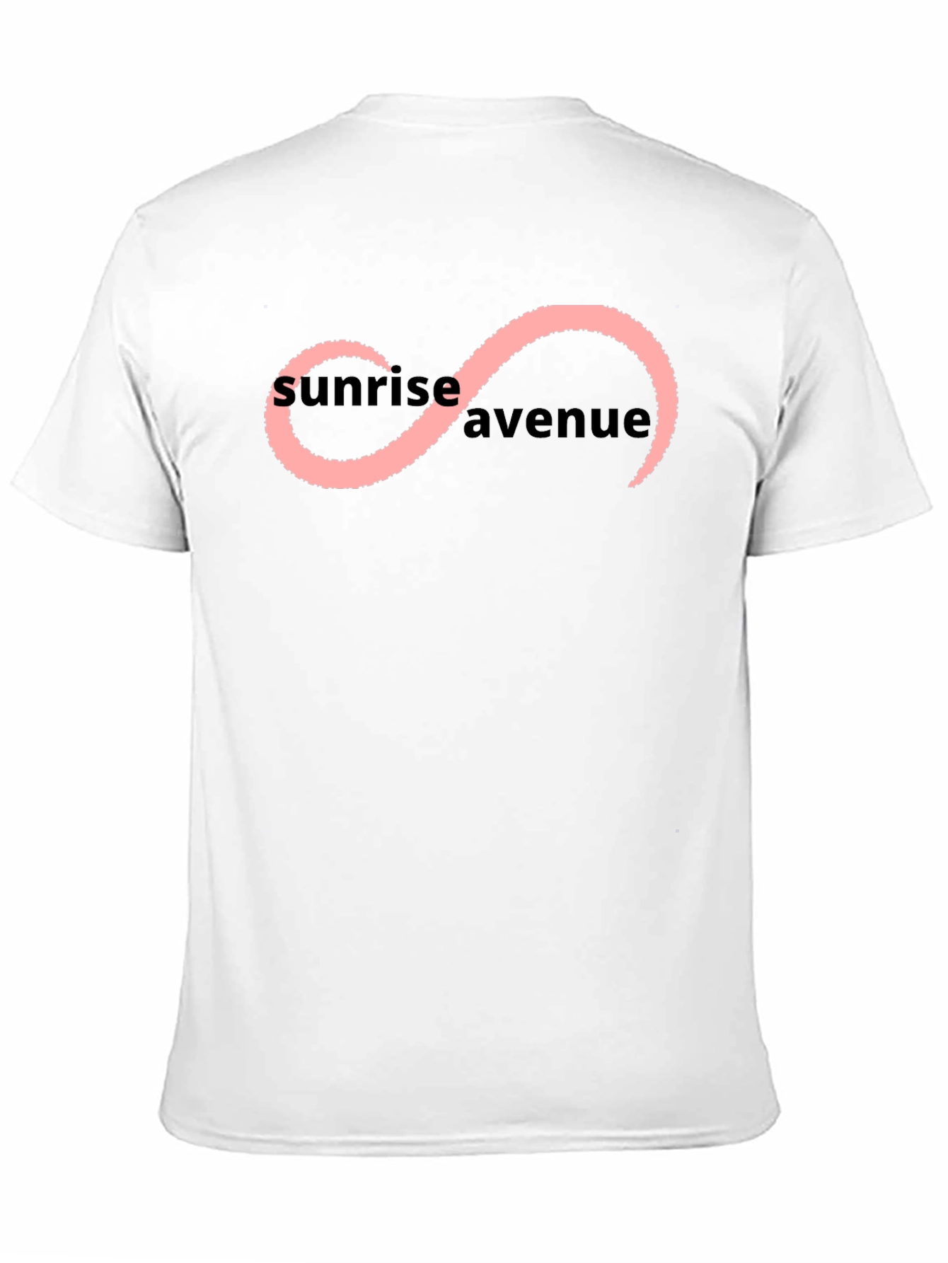 Black Sunrise Avenue Infinity T-Shirt - Soft Black Tee view 11