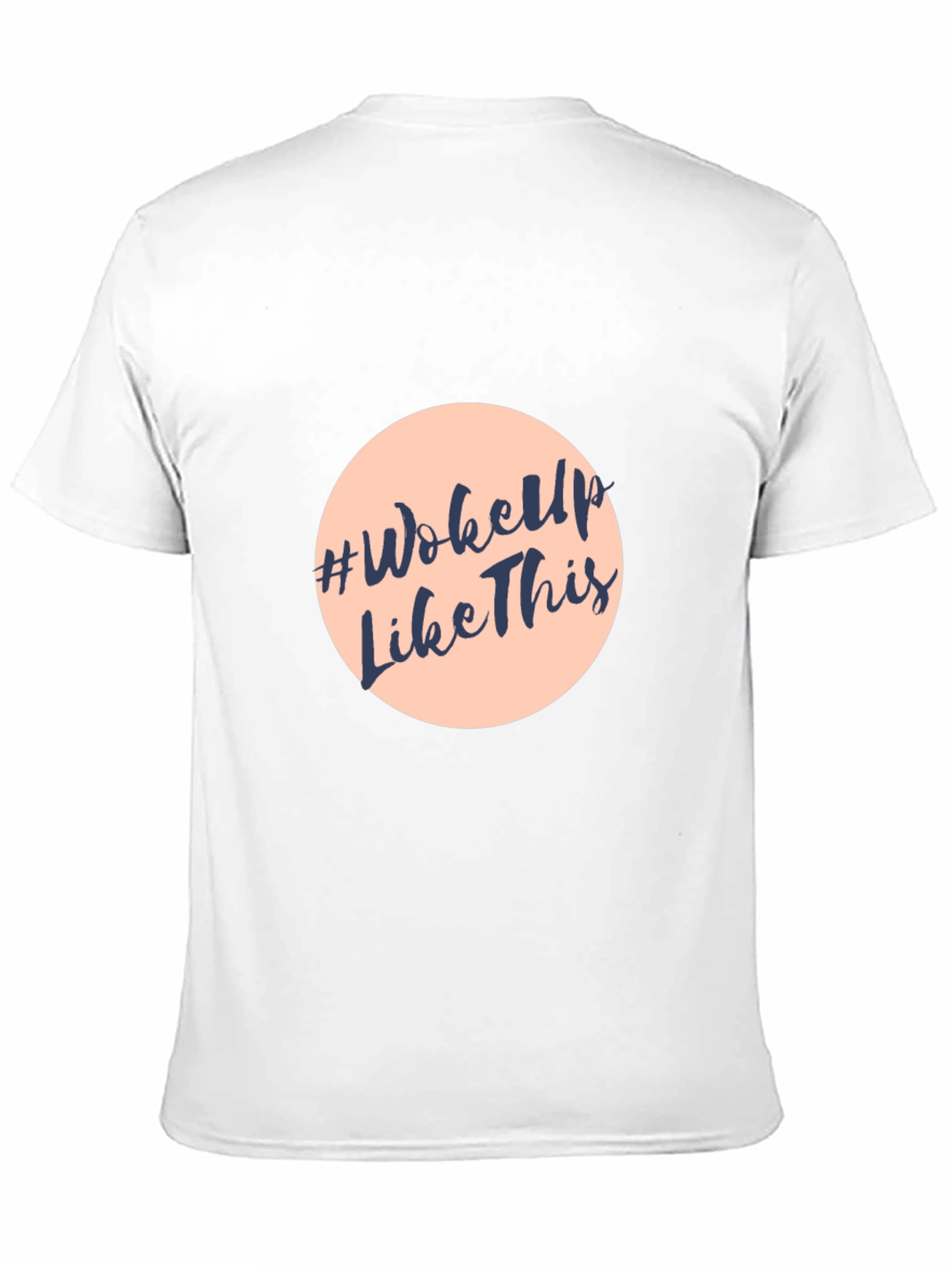 Black #WokeUpLikeThis Graphic Tee - Stylish Black Cotton T-Shirt view 11