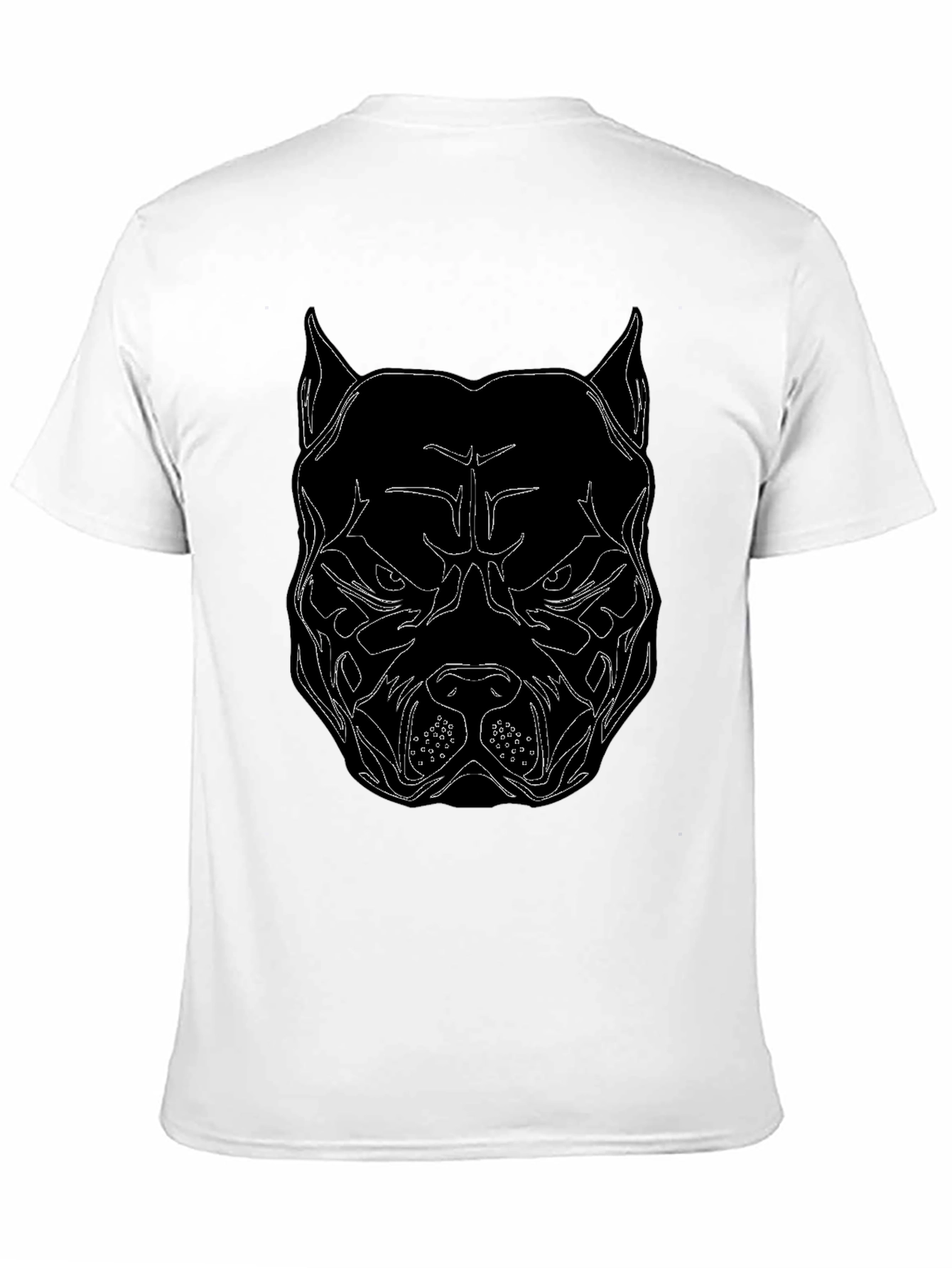 Black Black Pitbull Graphic Tee - Bold Streetwear view 11
