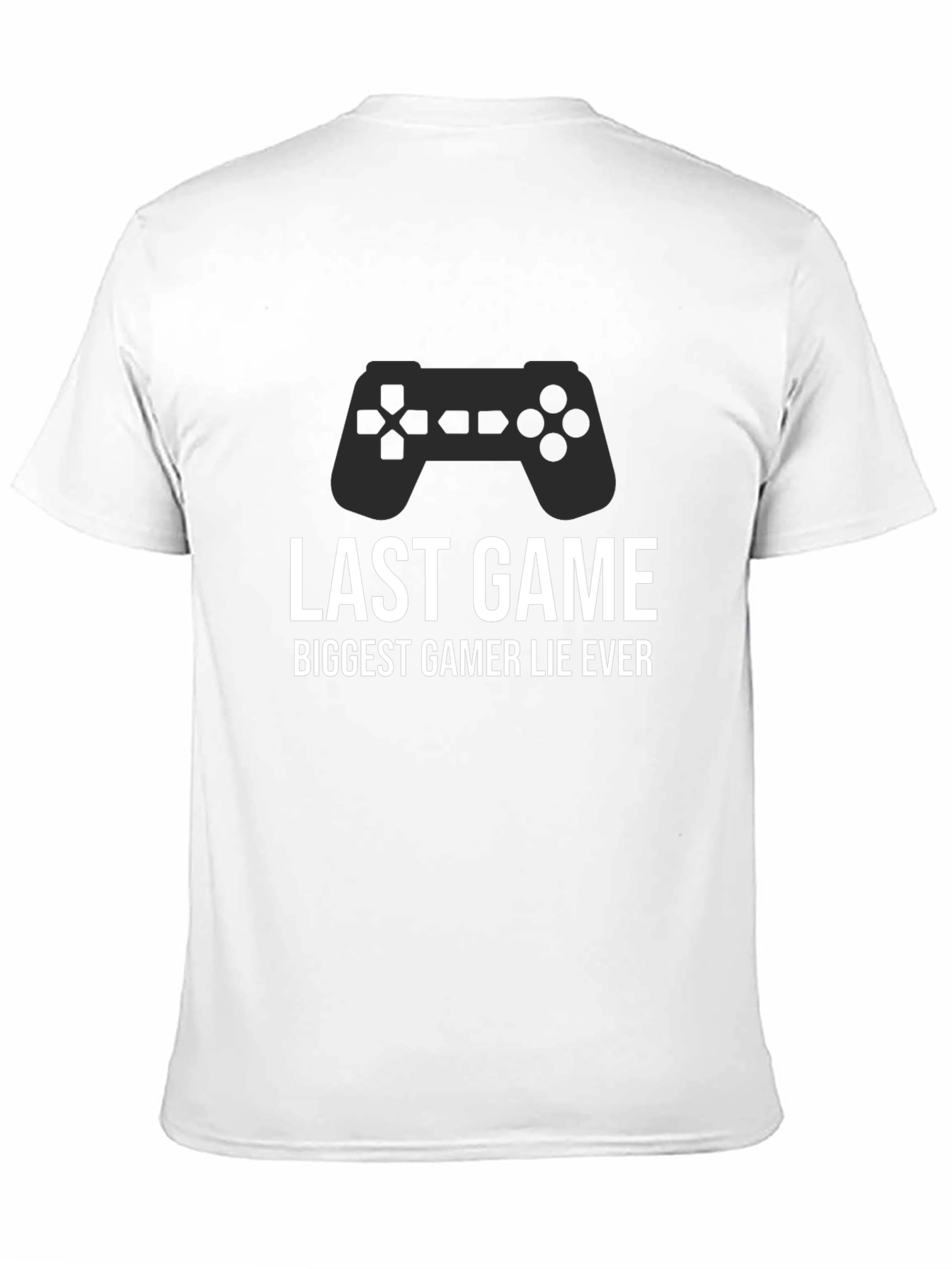Black Last Game Gamer T-Shirt - Funny Gaming Tee view 11