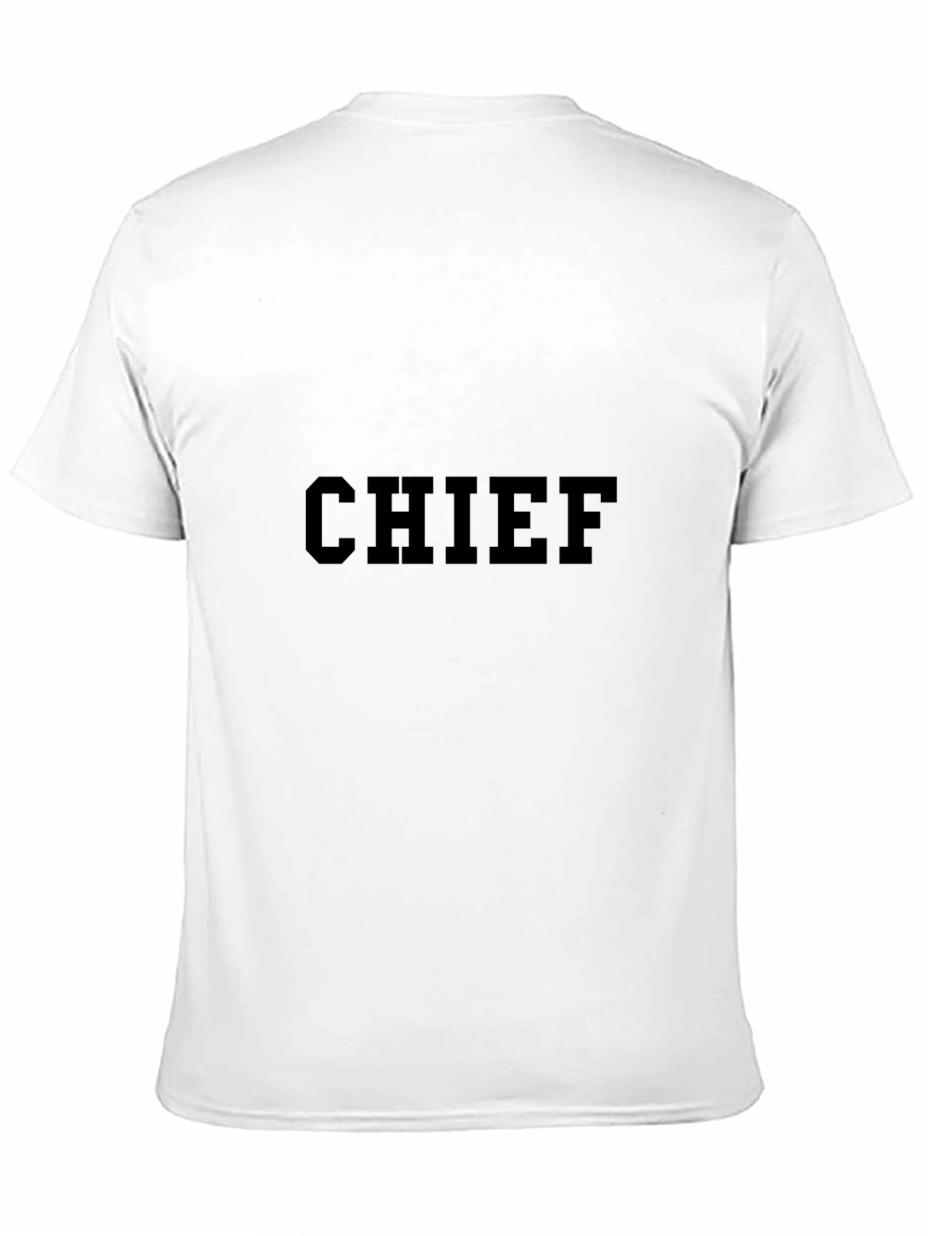 Black CHIEF Black Graphic Print T-Shirt view 11