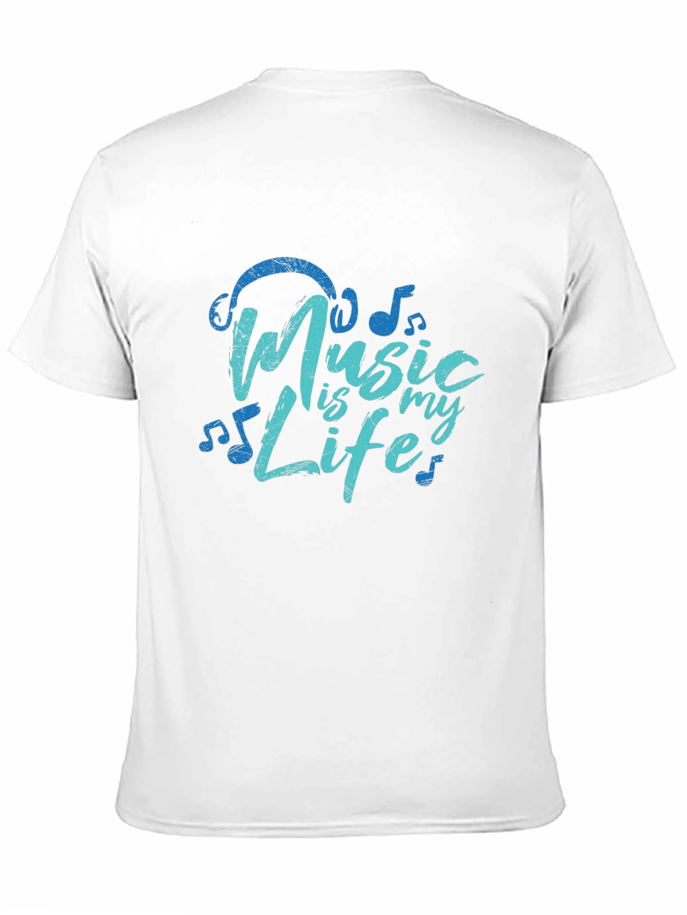 Black Music is My Life Graphic T-Shirt view 11