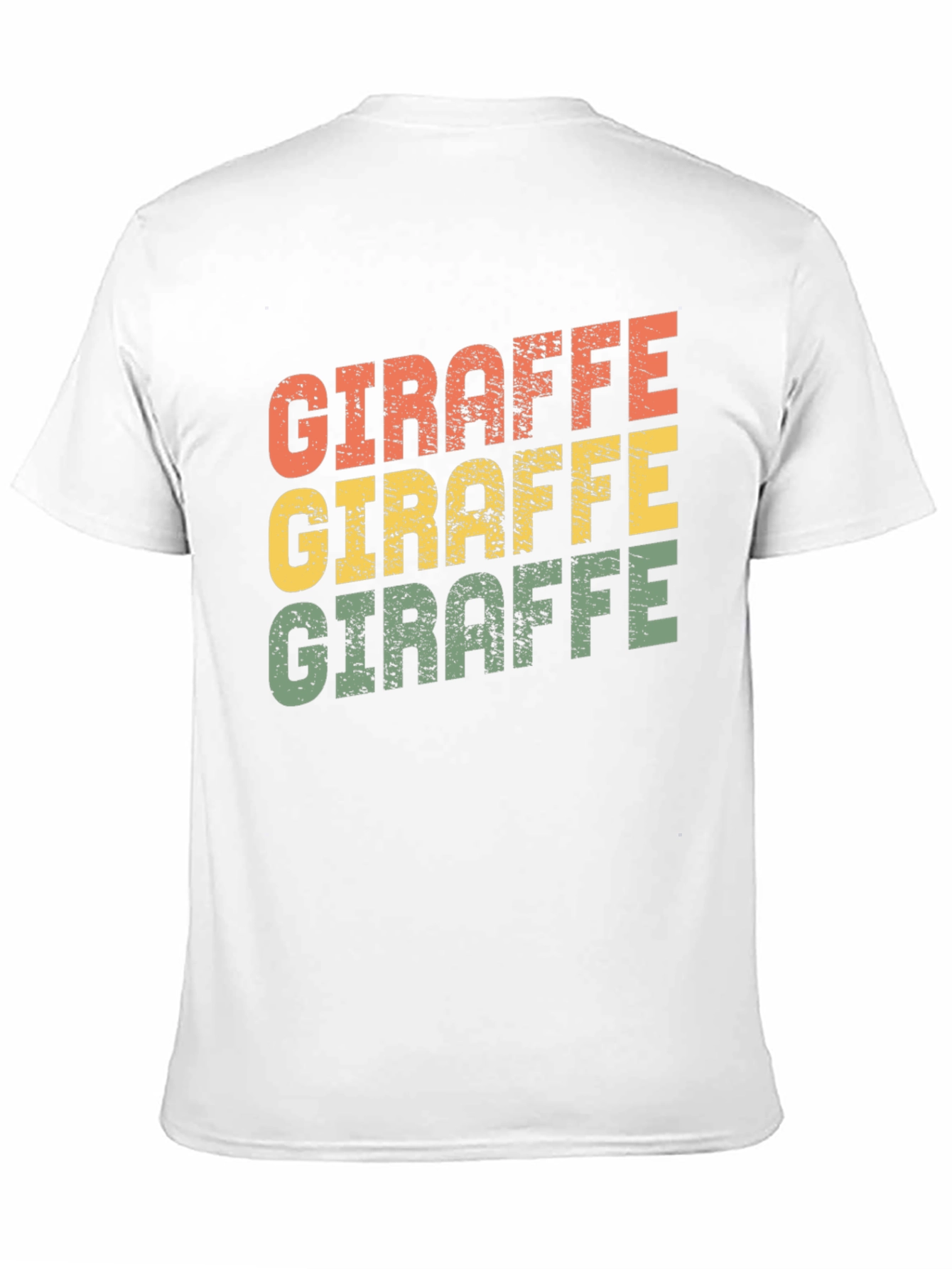 Black Retro Giraffe T-Shirt - Vintage Style Graphic Tee view 11