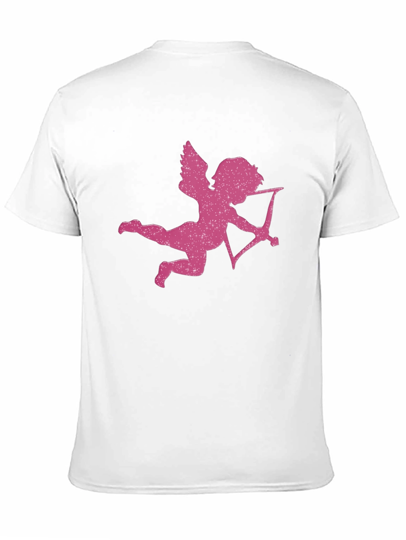 Black Cupid Graphic T-Shirt - Valentine's Day Tee view 11