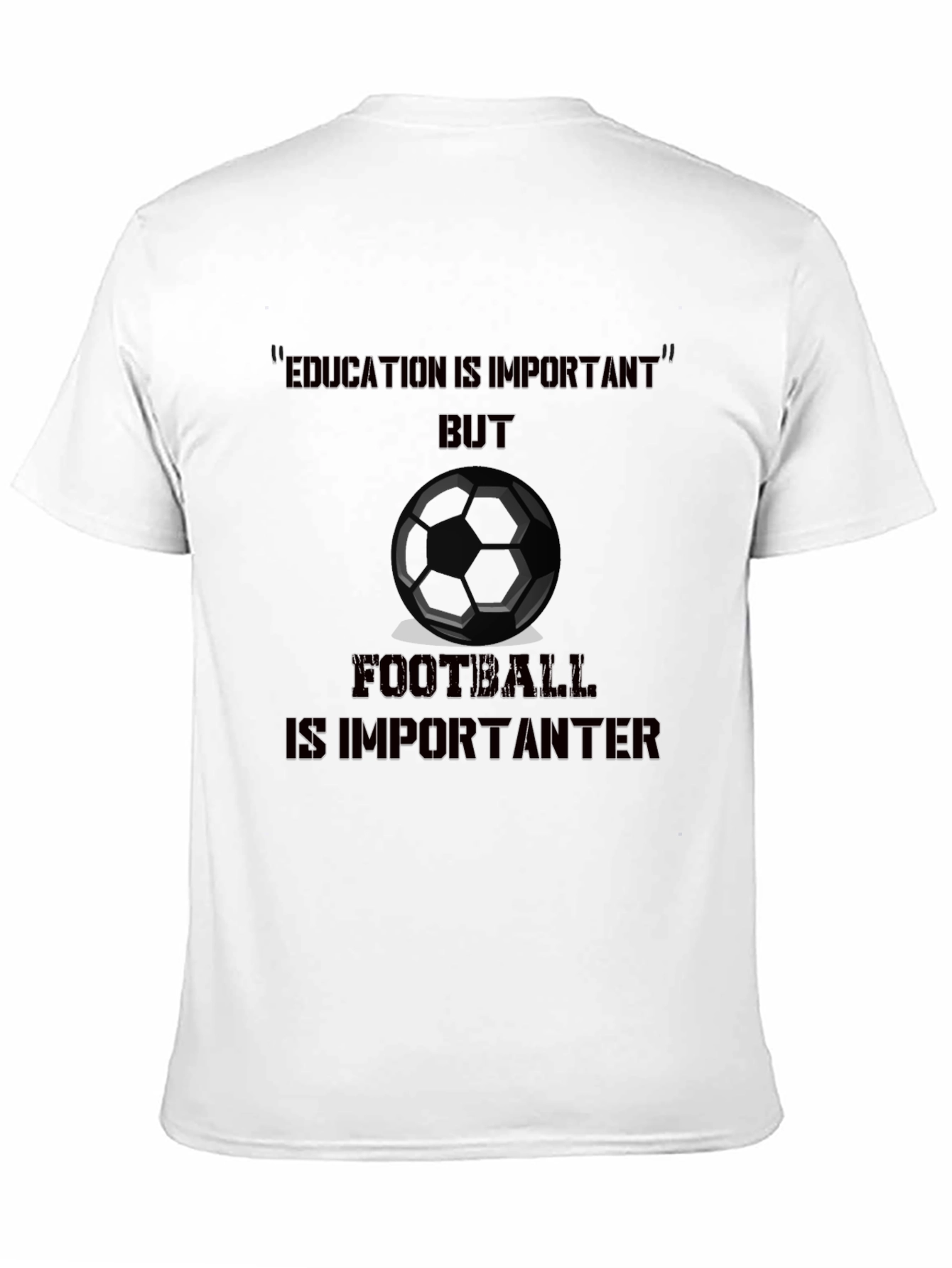 Funny Football Themed T-Shirt - 11
