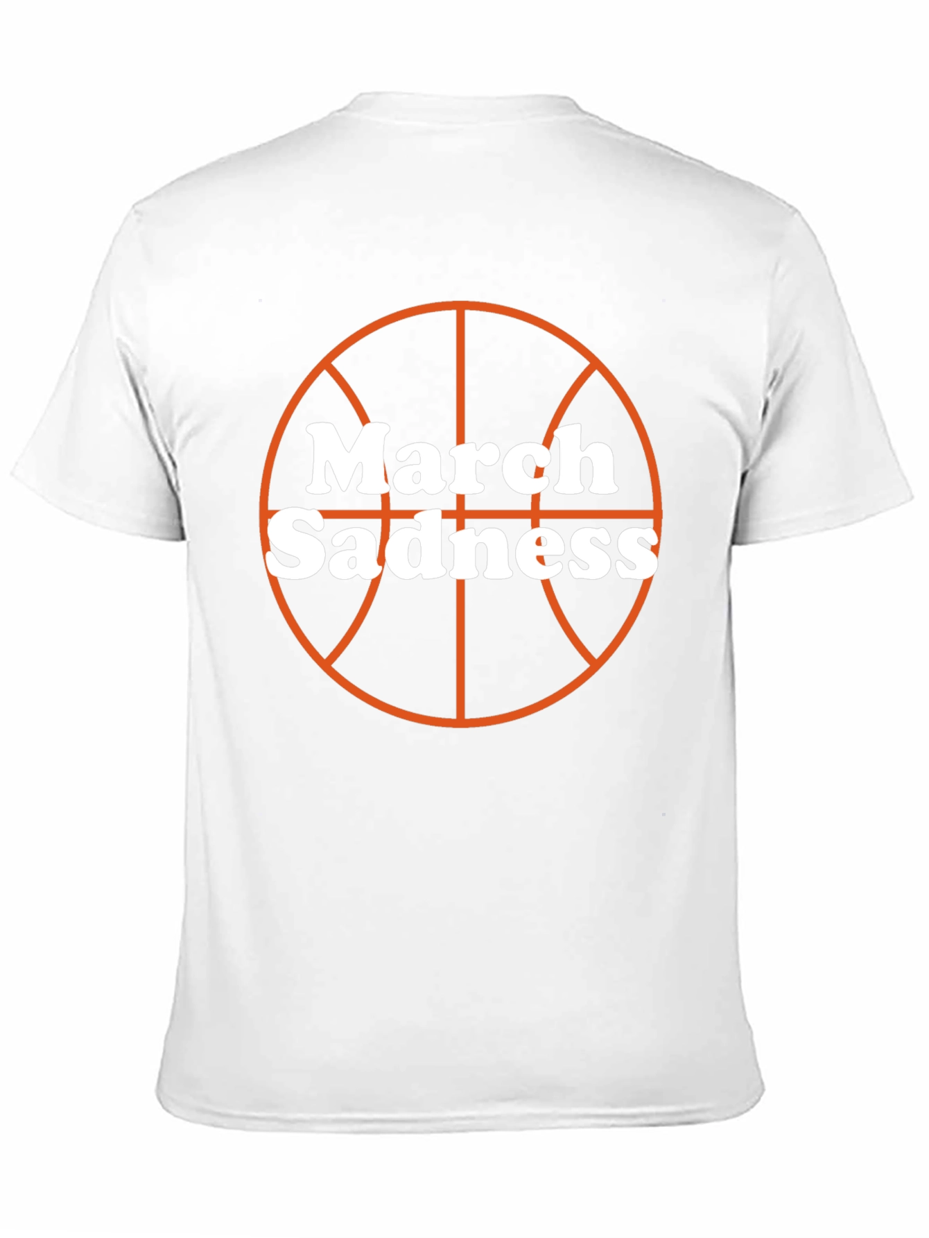 Black March Madness Basketball T-Shirt - Black view 11