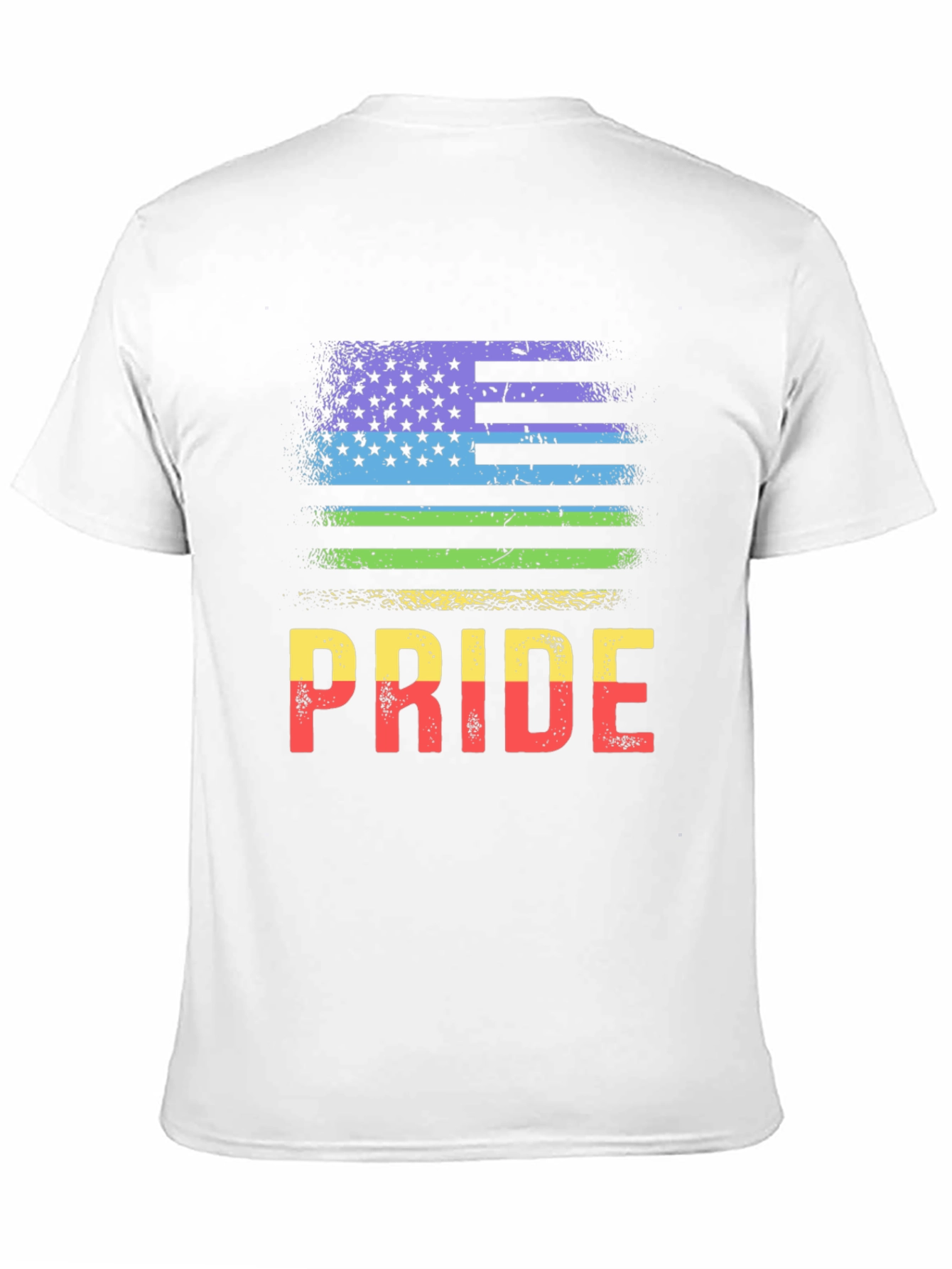 Black Pride Flag T-Shirt - LGBTQ+ Rainbow Tee view 11