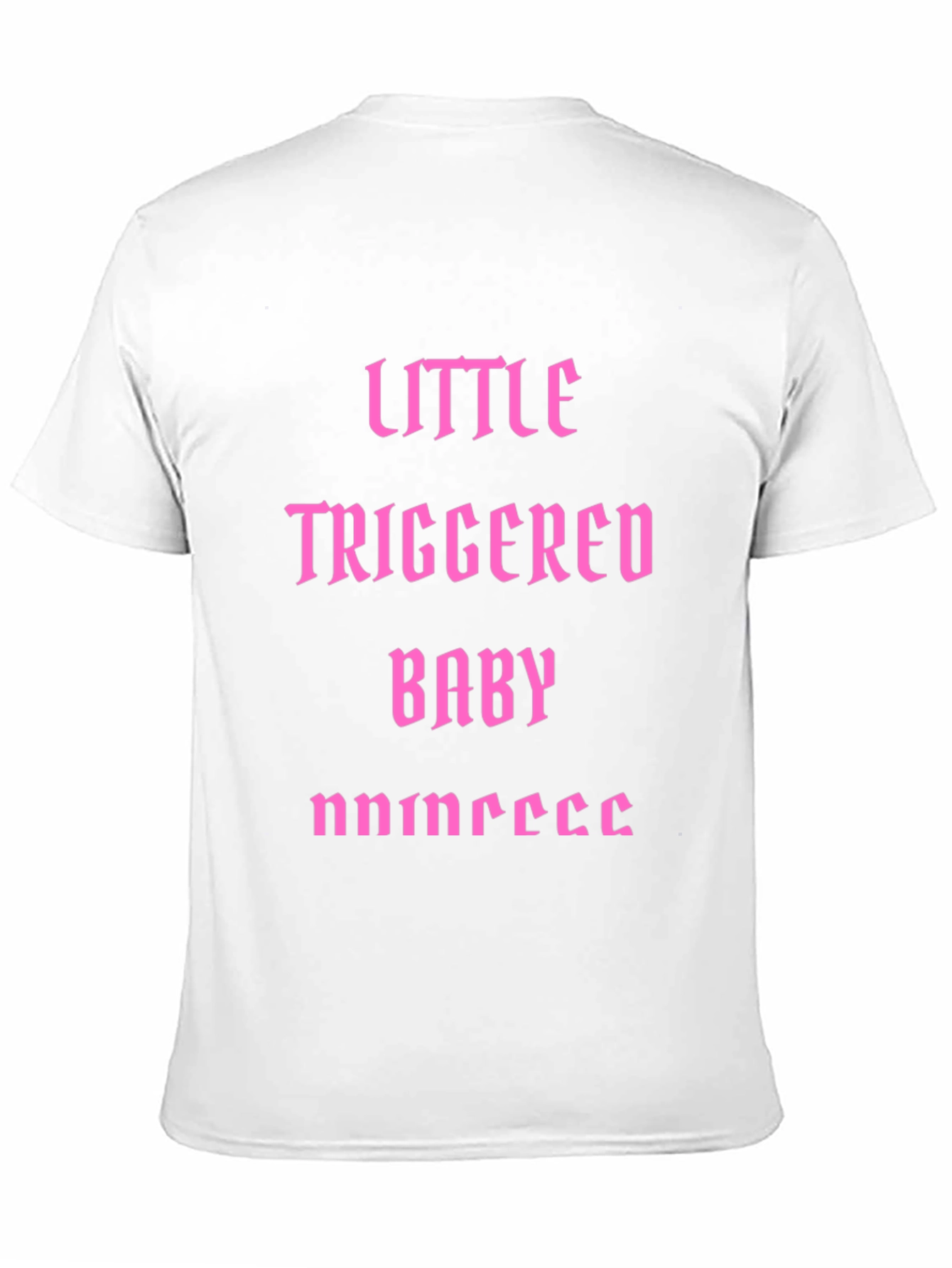 Black Little Triggered Baby Princess Graphic Tee view 11
