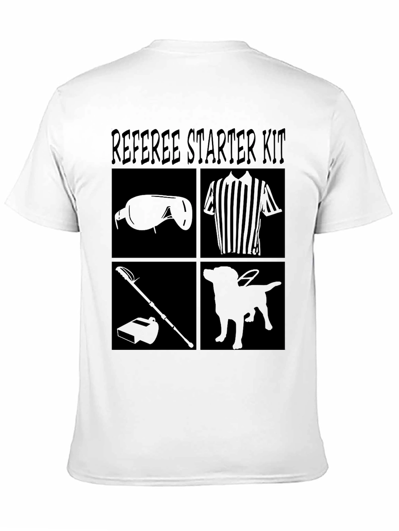 Black Referee Starter Kit Black T-Shirt view 11