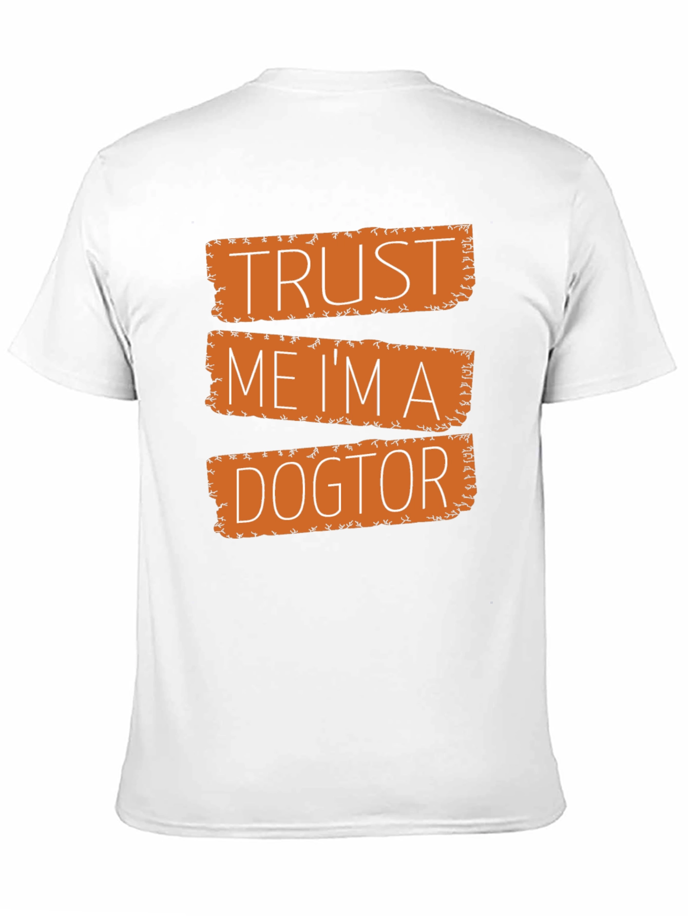 Black Trust Me I'm a Dogtor Black Graphic T-Shirt view 11