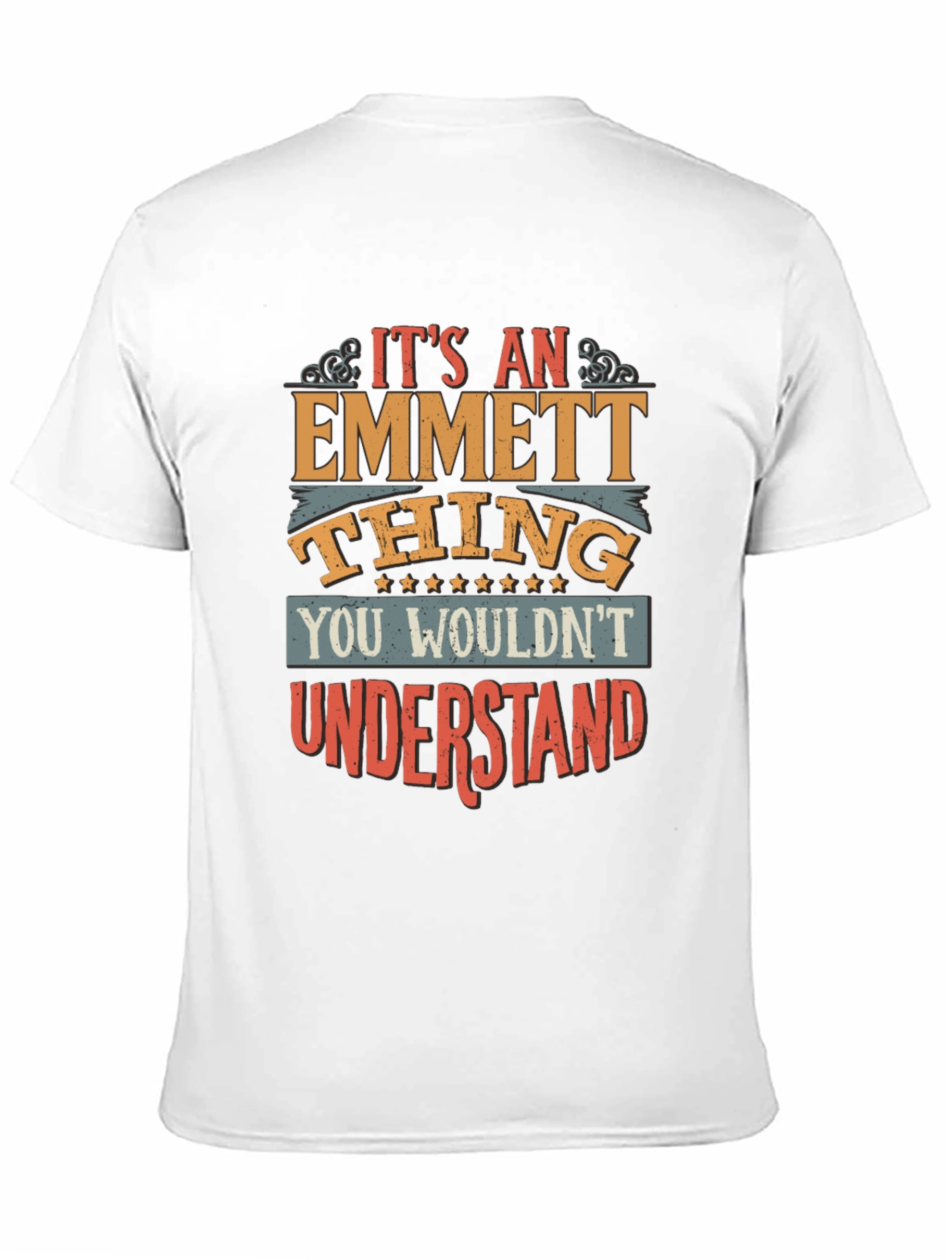 Black It's an Emmett Thing T-Shirt view 11