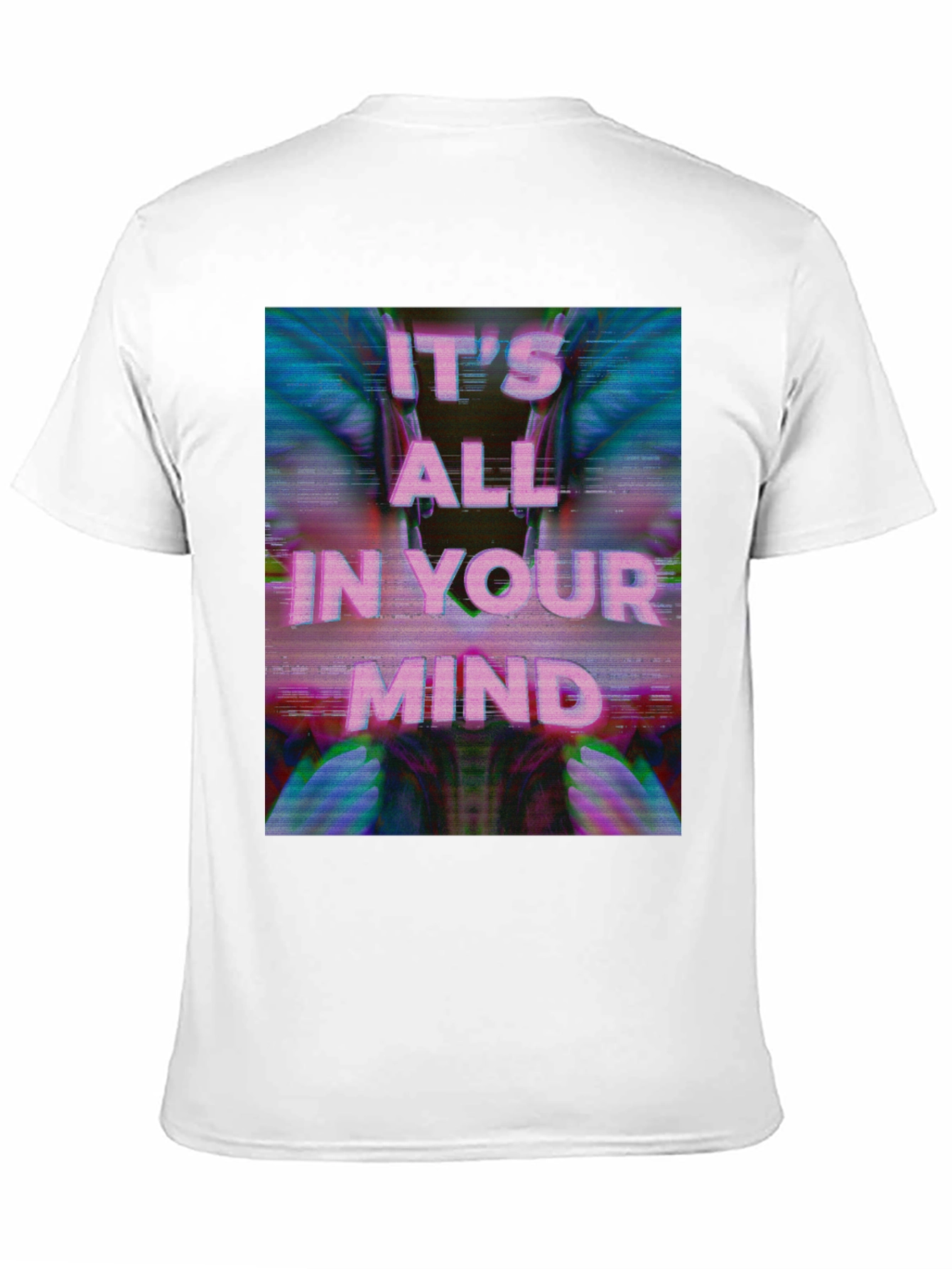 Black It's All in Your Mind Graphic T-Shirt - Black view 11