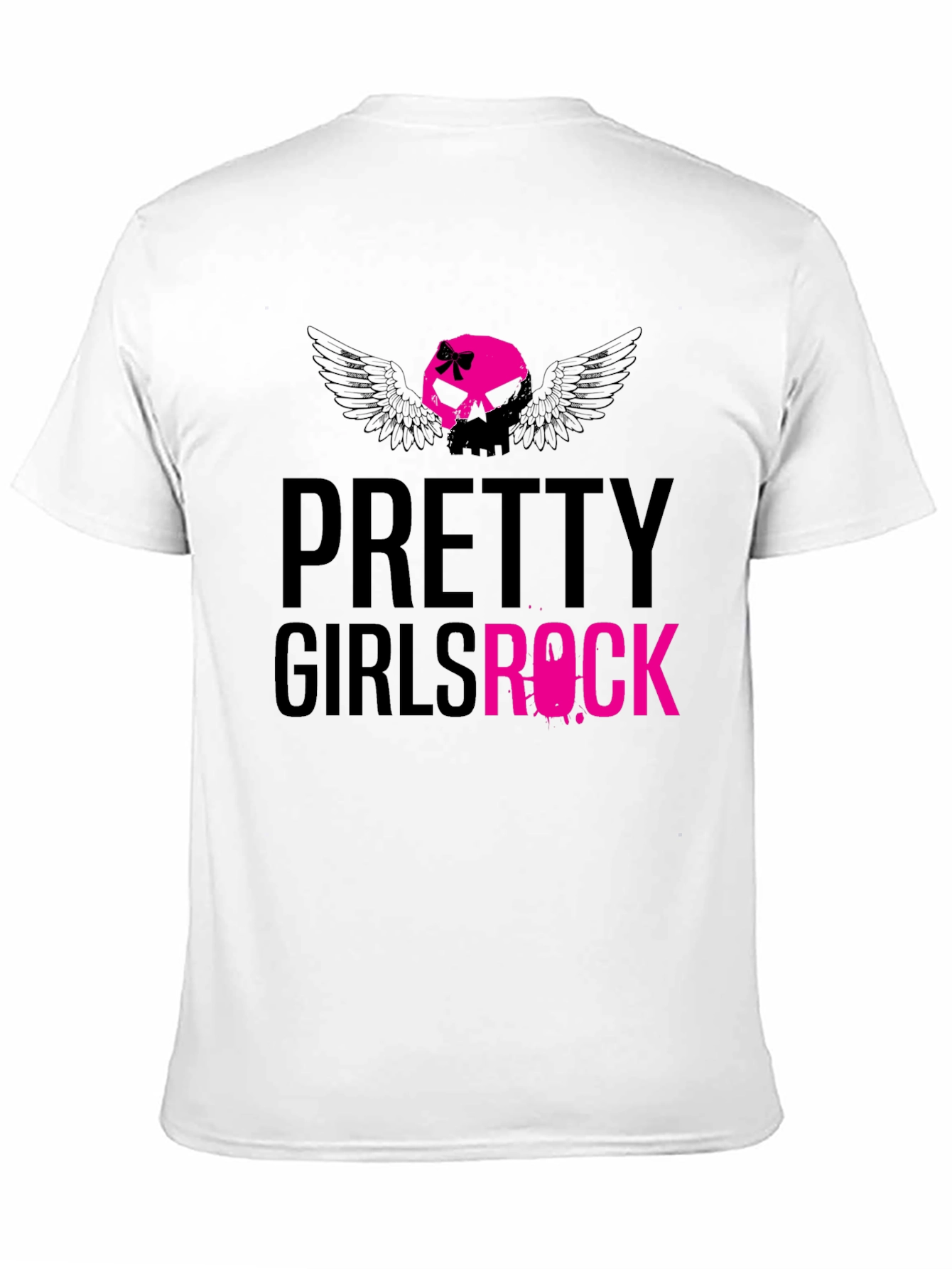 Black Pretty Girls Rock Graphic T-Shirt view 11