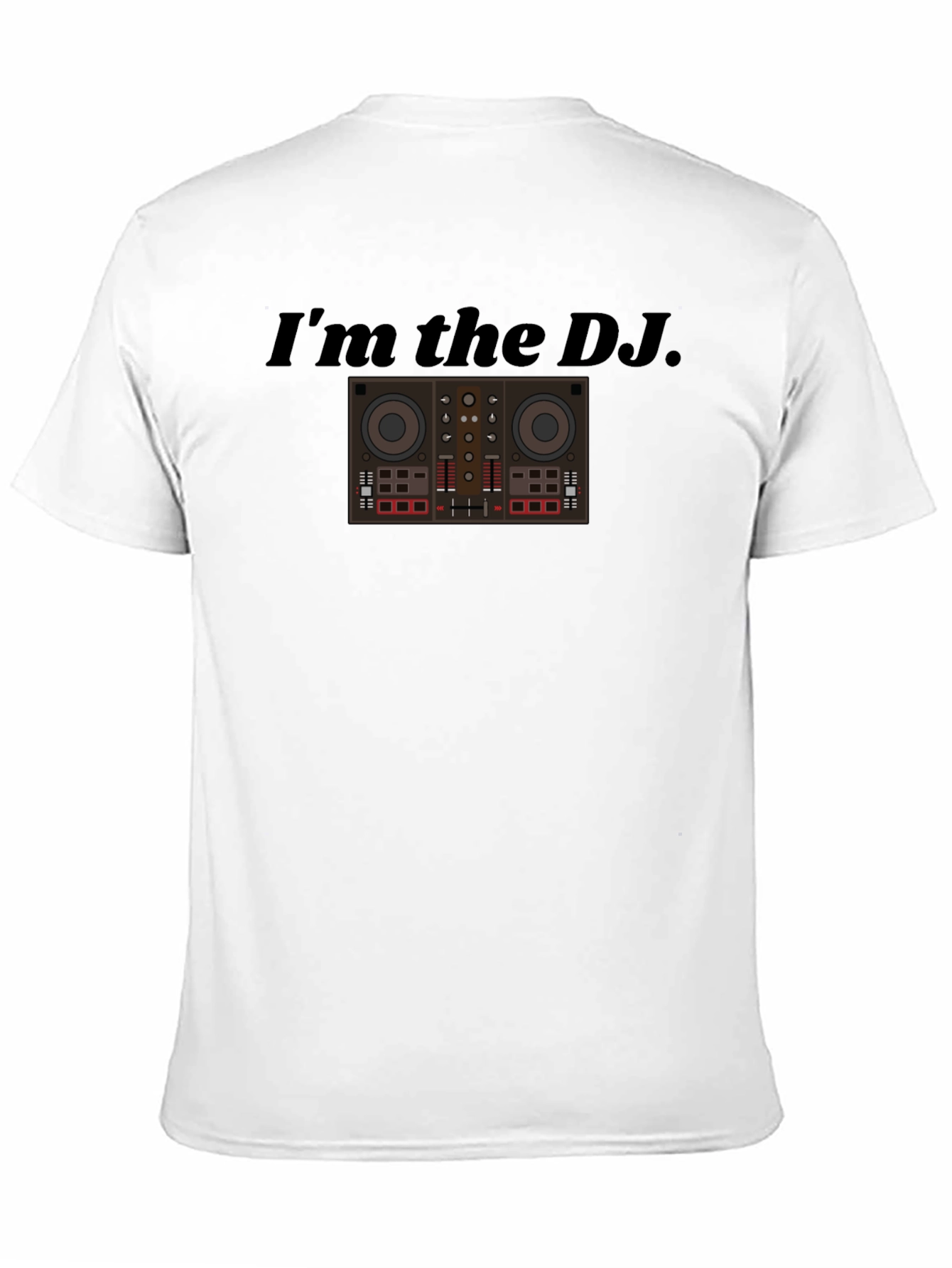 Black I'm the DJ Graphic T-Shirt view 11