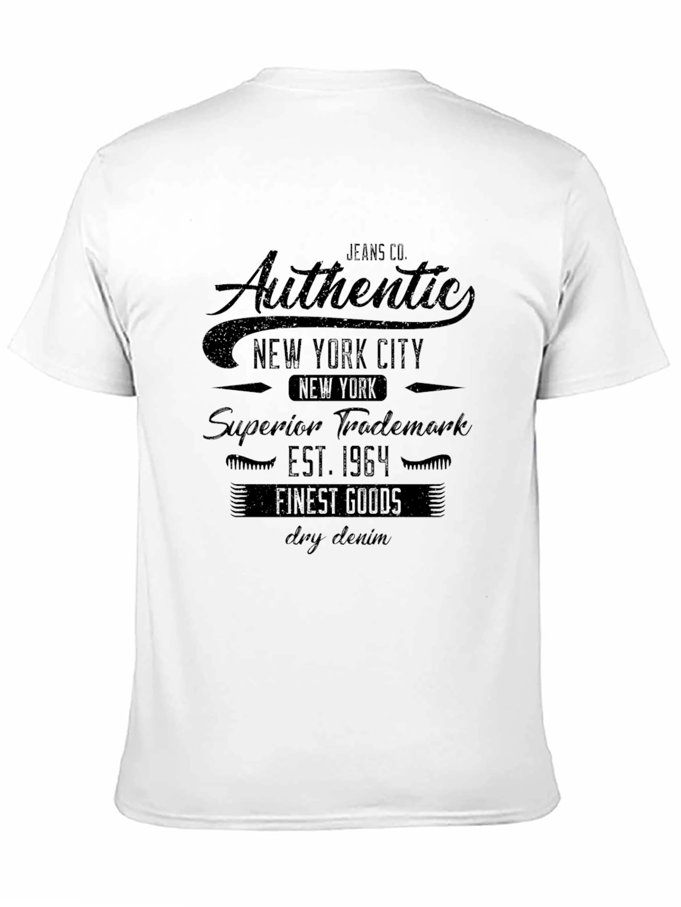 Black Authentic New York City Graphic Tee view 11