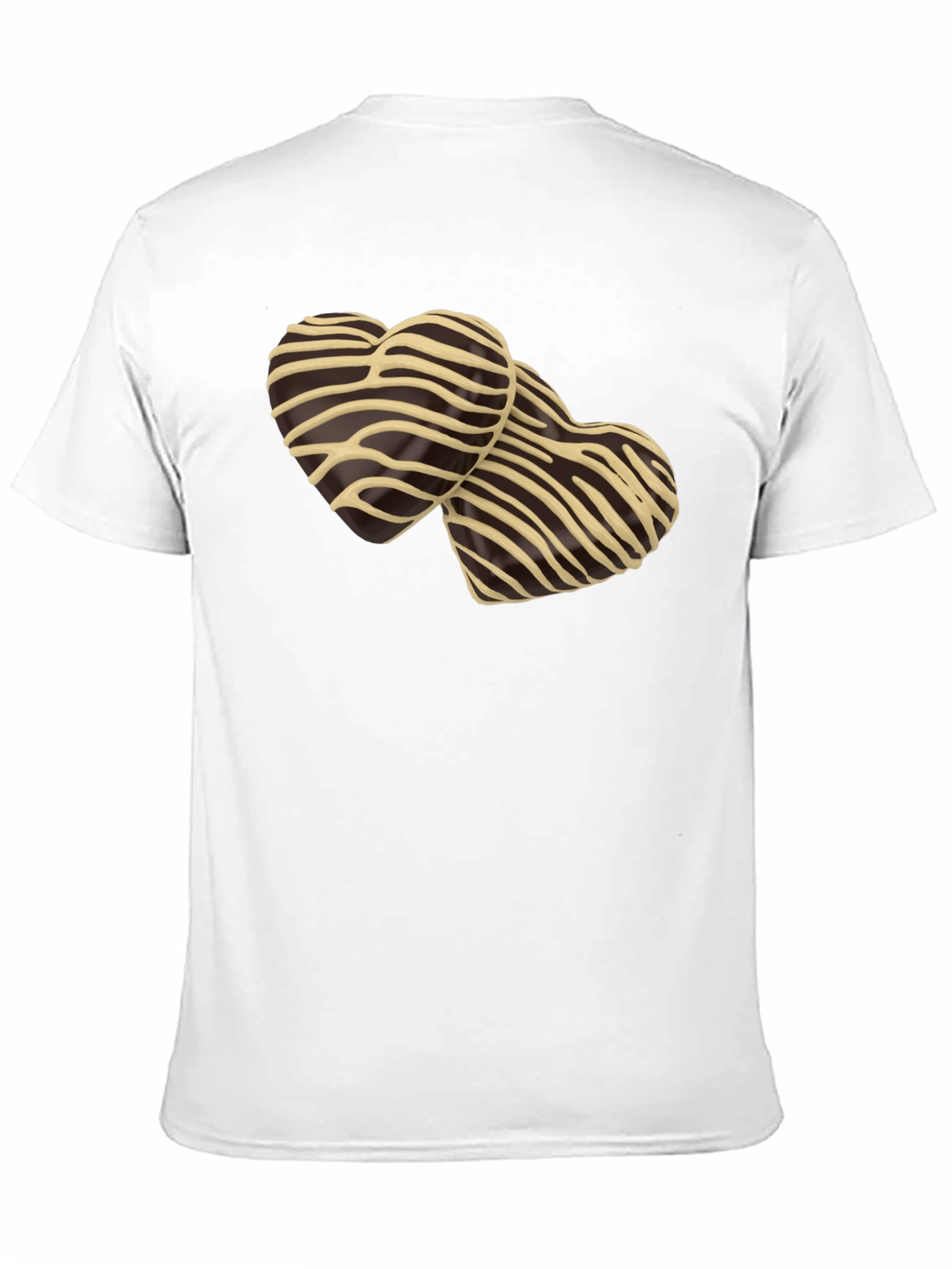 Black Heart Zebra Print T-Shirt - Stylish Graphic Tee view 11