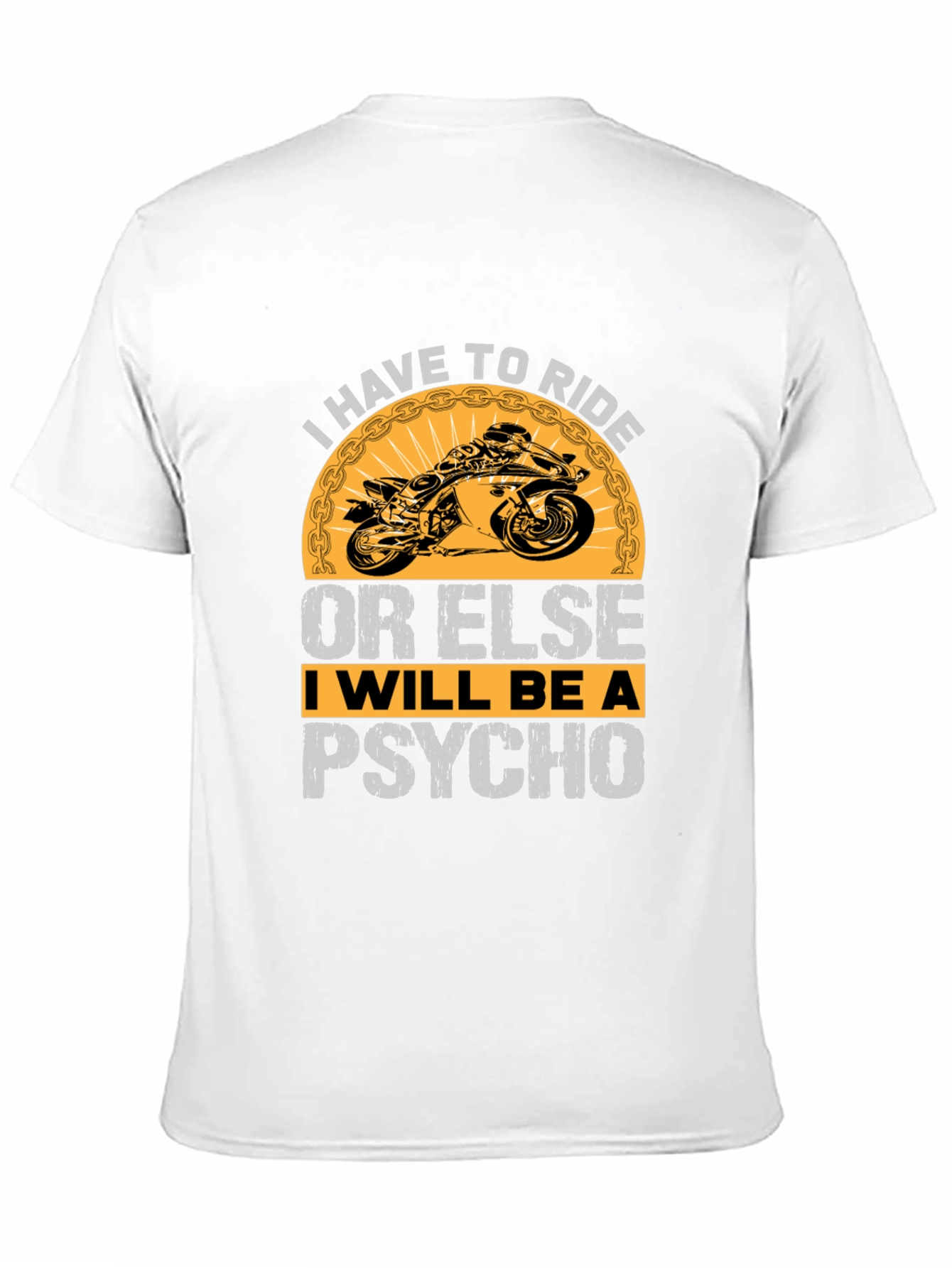 Black I Have to Ride or Else T-Shirt view 11