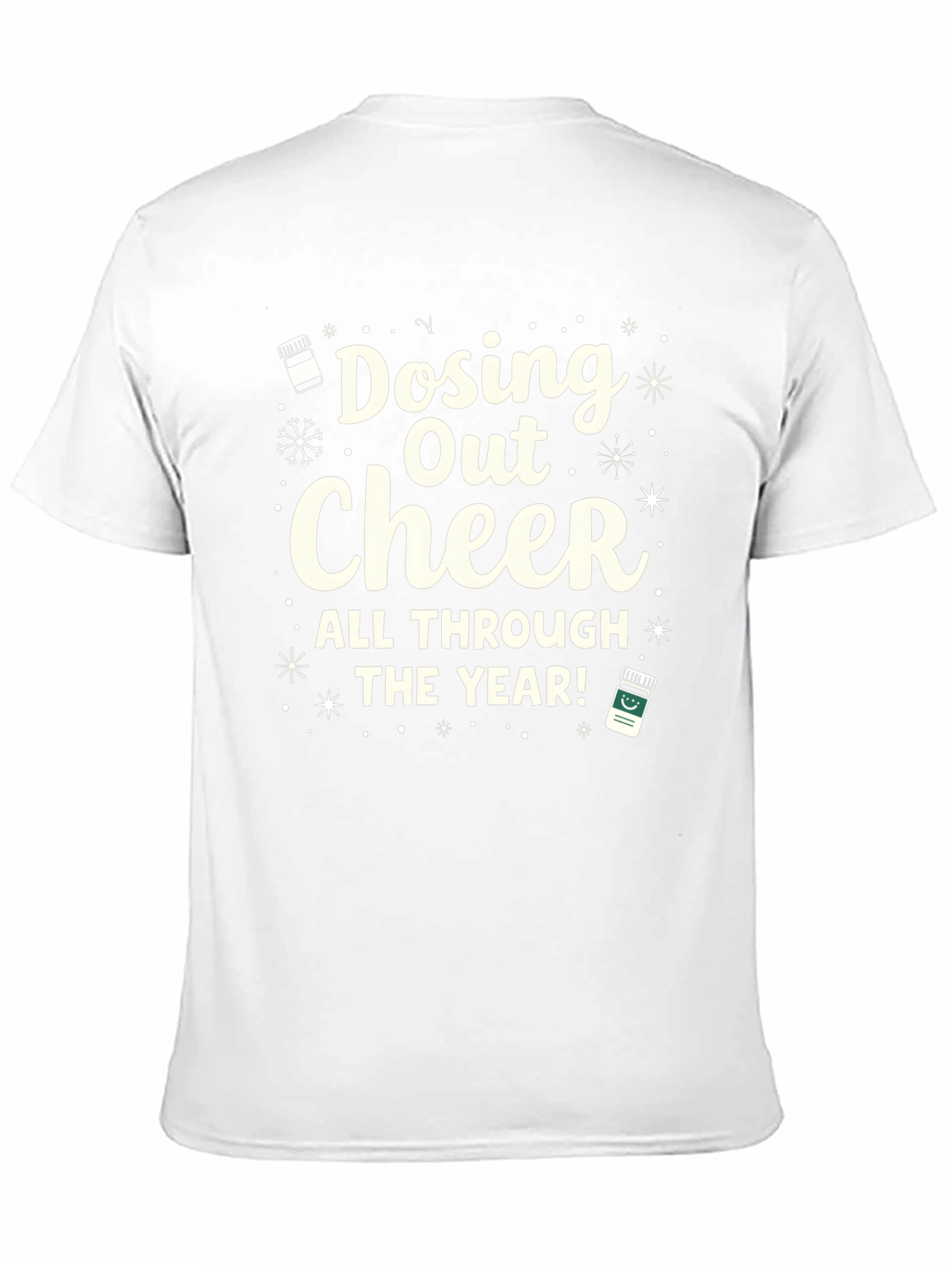 Black Dosing Out Cheer T-Shirt - Holiday Black Tee view 11