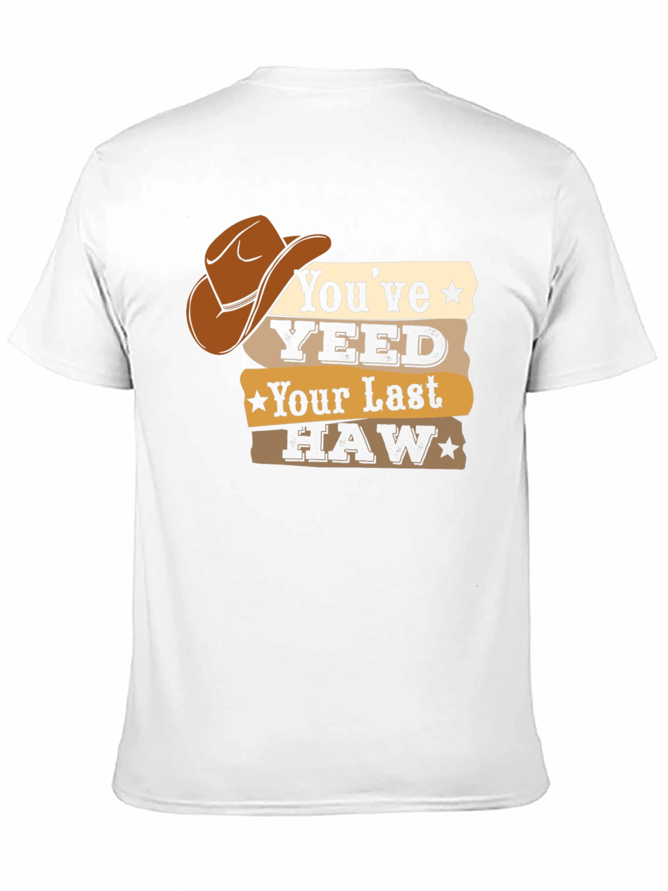 Black You've Yeeted Your Last Haw T-Shirt view 11