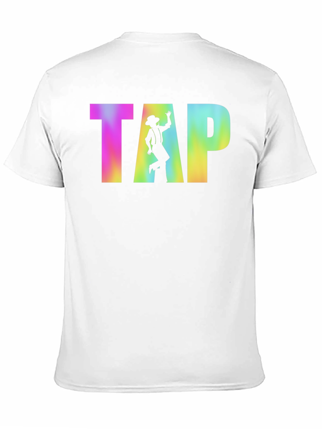 Black Retro Tap Dancer T-Shirt view 11