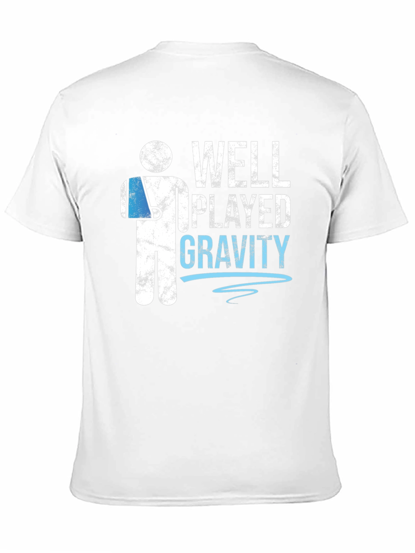 Black Well Played Gravity Graphic Tee view 11