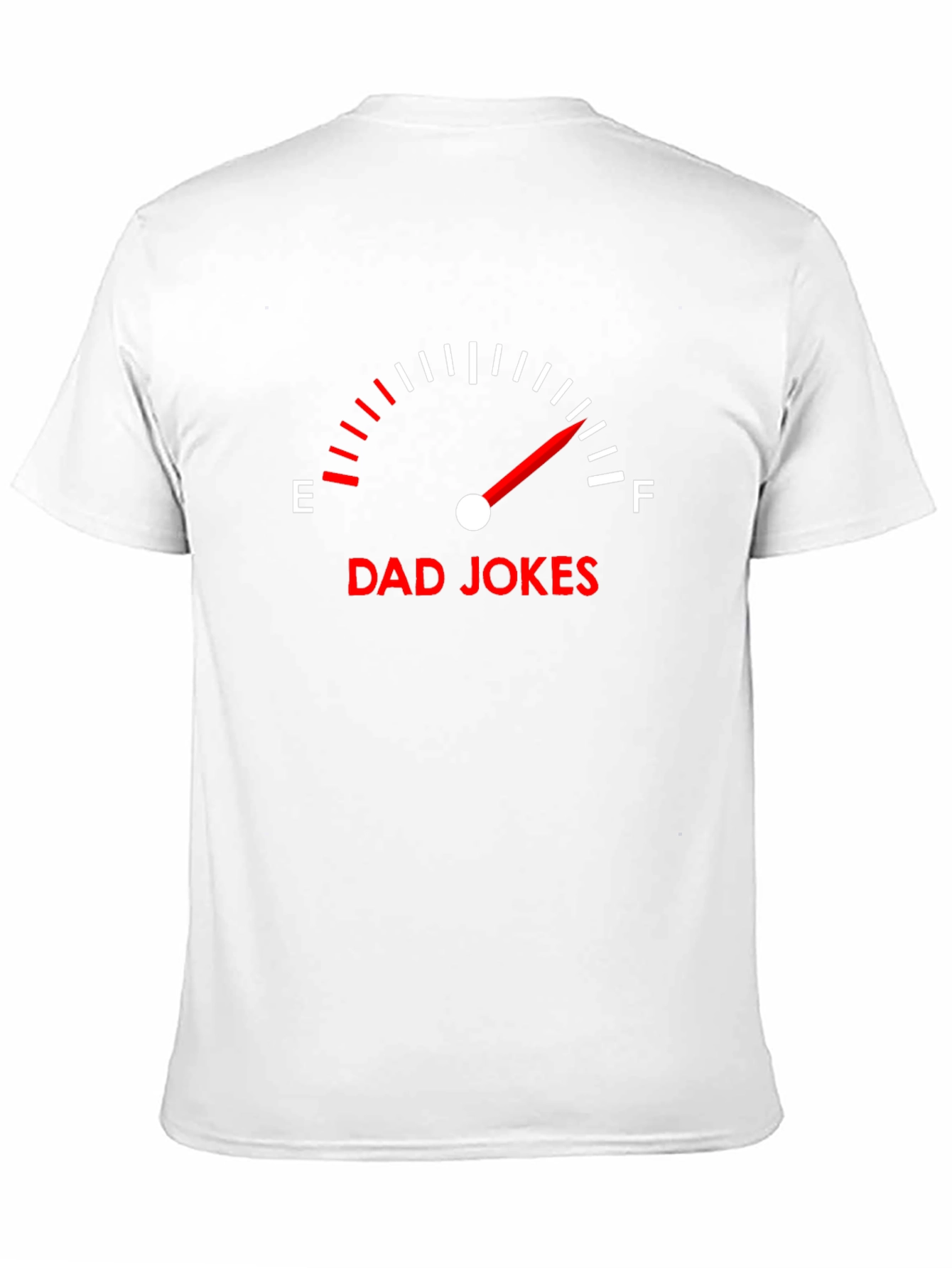 Black Dad Jokes Full Tank Humor T-Shirt view 11
