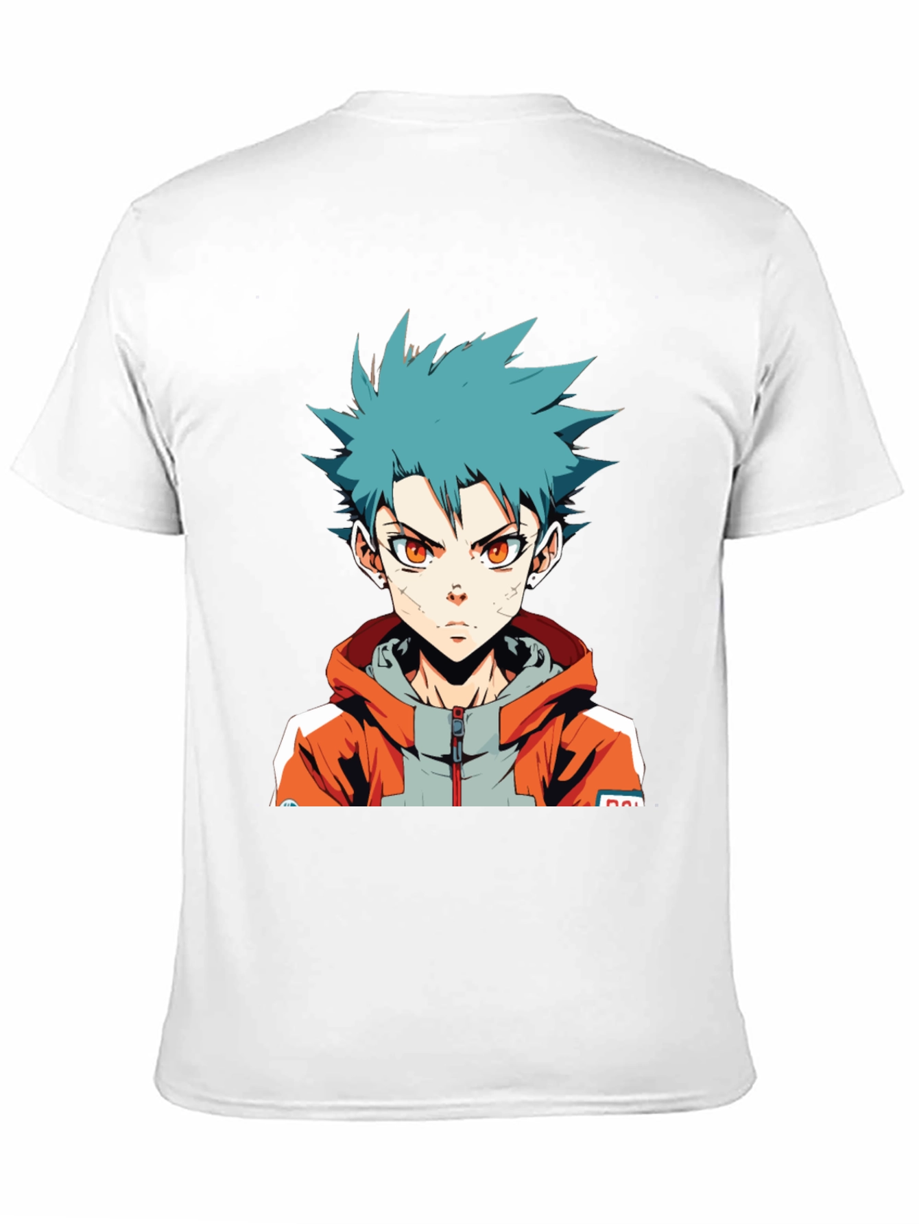 Black Anime Boy Graphic Tee - Stylish Cotton T-Shirt view 11