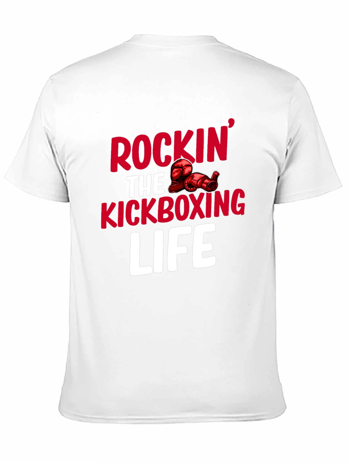 Black Rockin' Kickboxing Life Graphic Tee view 11