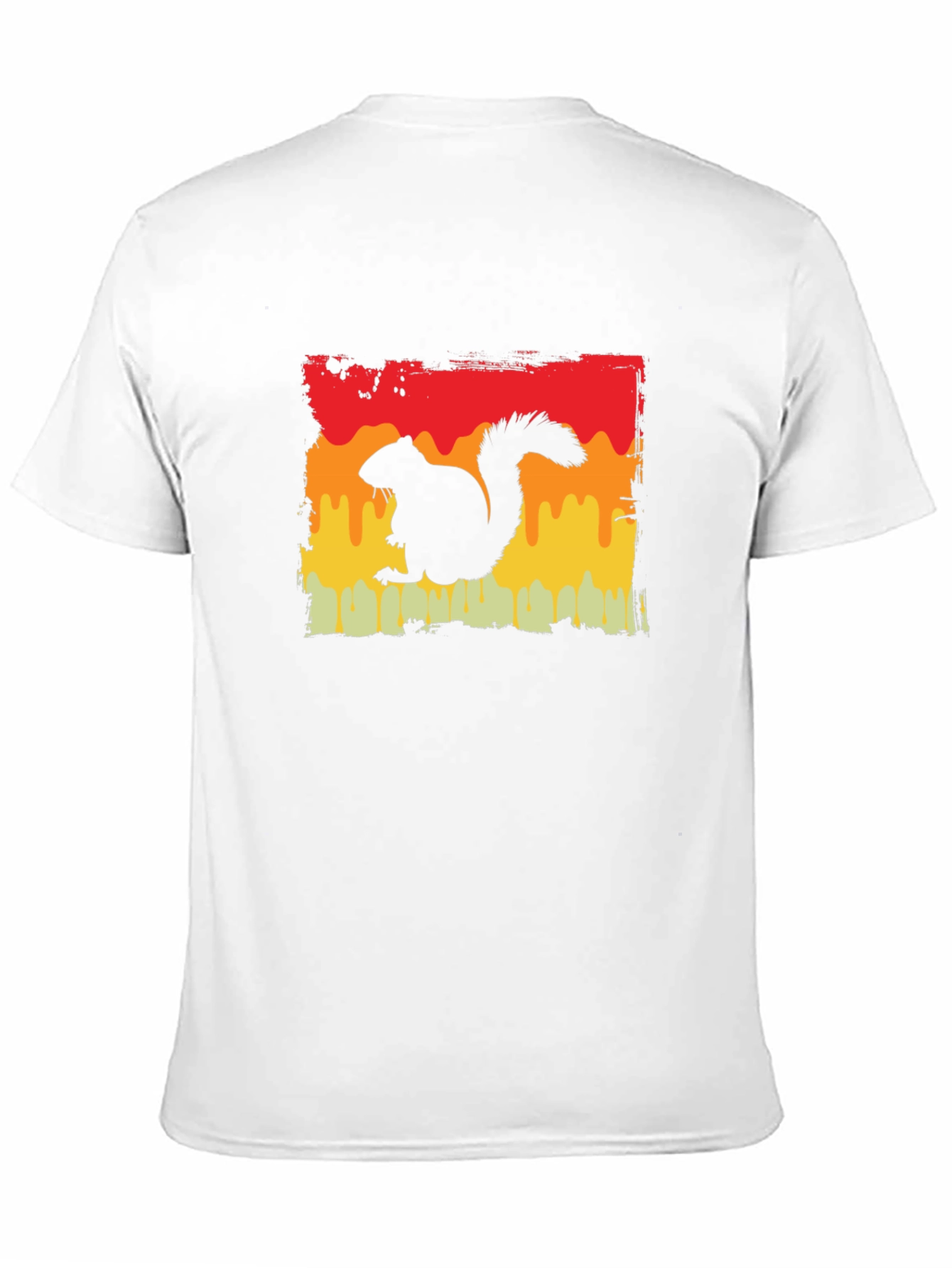 Black Retro Squirrel Graphic Tee - Black view 11